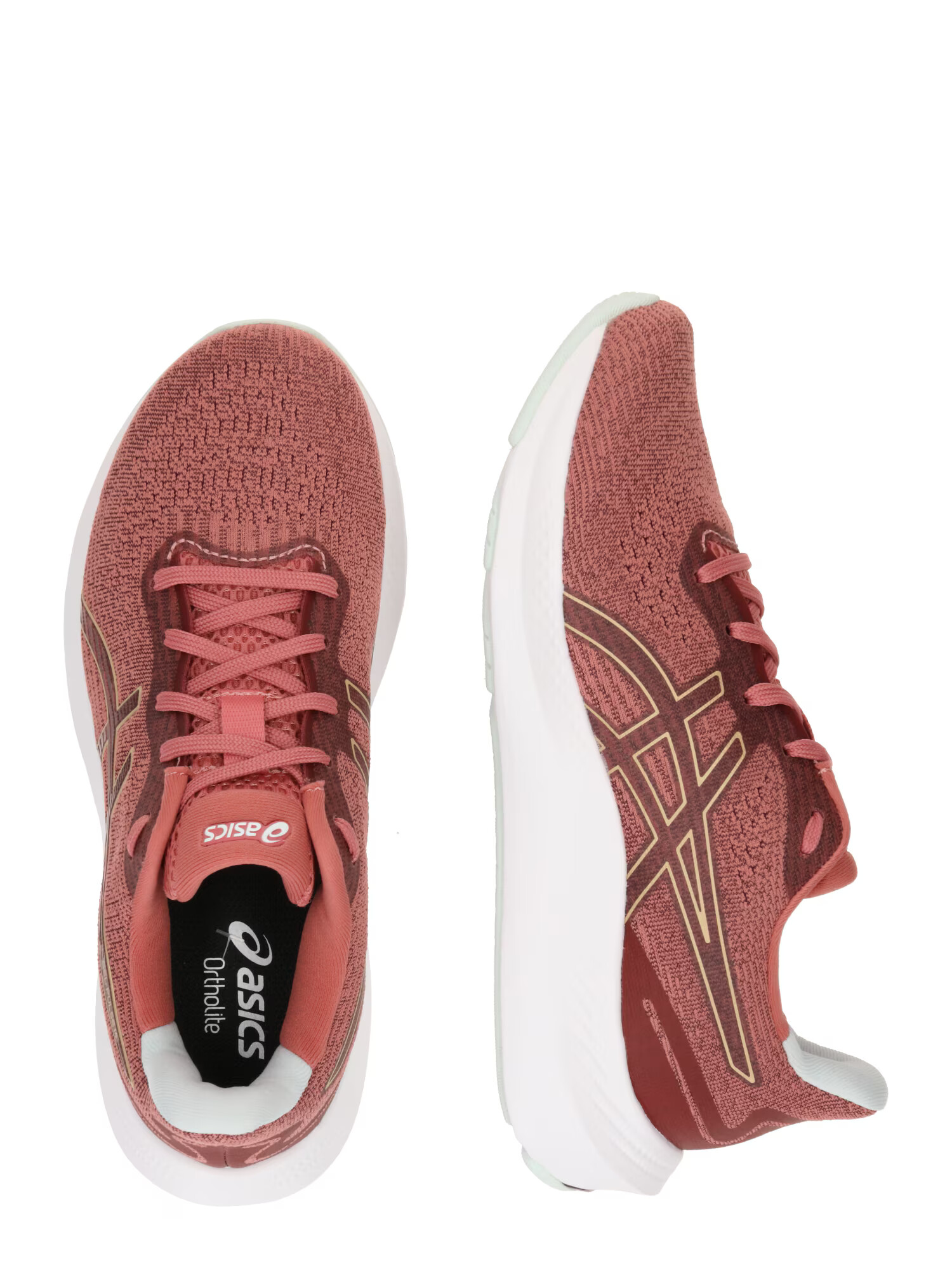 ASICS Tekaški čevelj 'GEL-PULSE 14' zlata / burgund / pastelno rdeča - Pepit.si