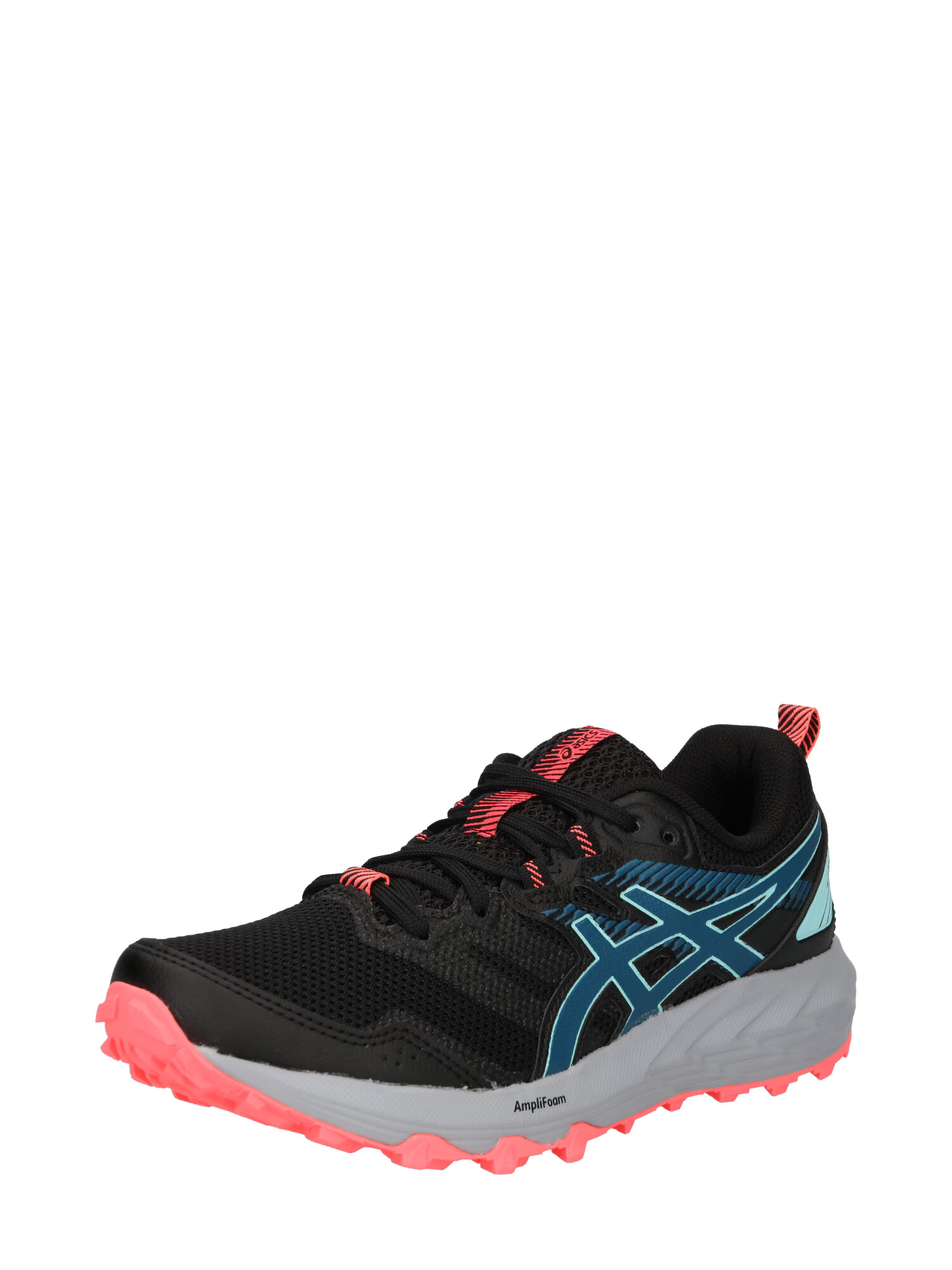 ASICS Tekaški čevelj 'GEL-SONOMA 6' črna / roza / nebeško modra - Pepit.si