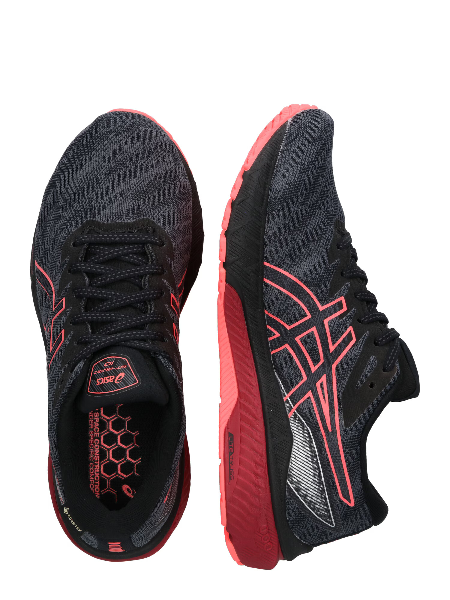 ASICS Tekaški čevelj 'GT-2000' temno siva / korala / črna - Pepit.si