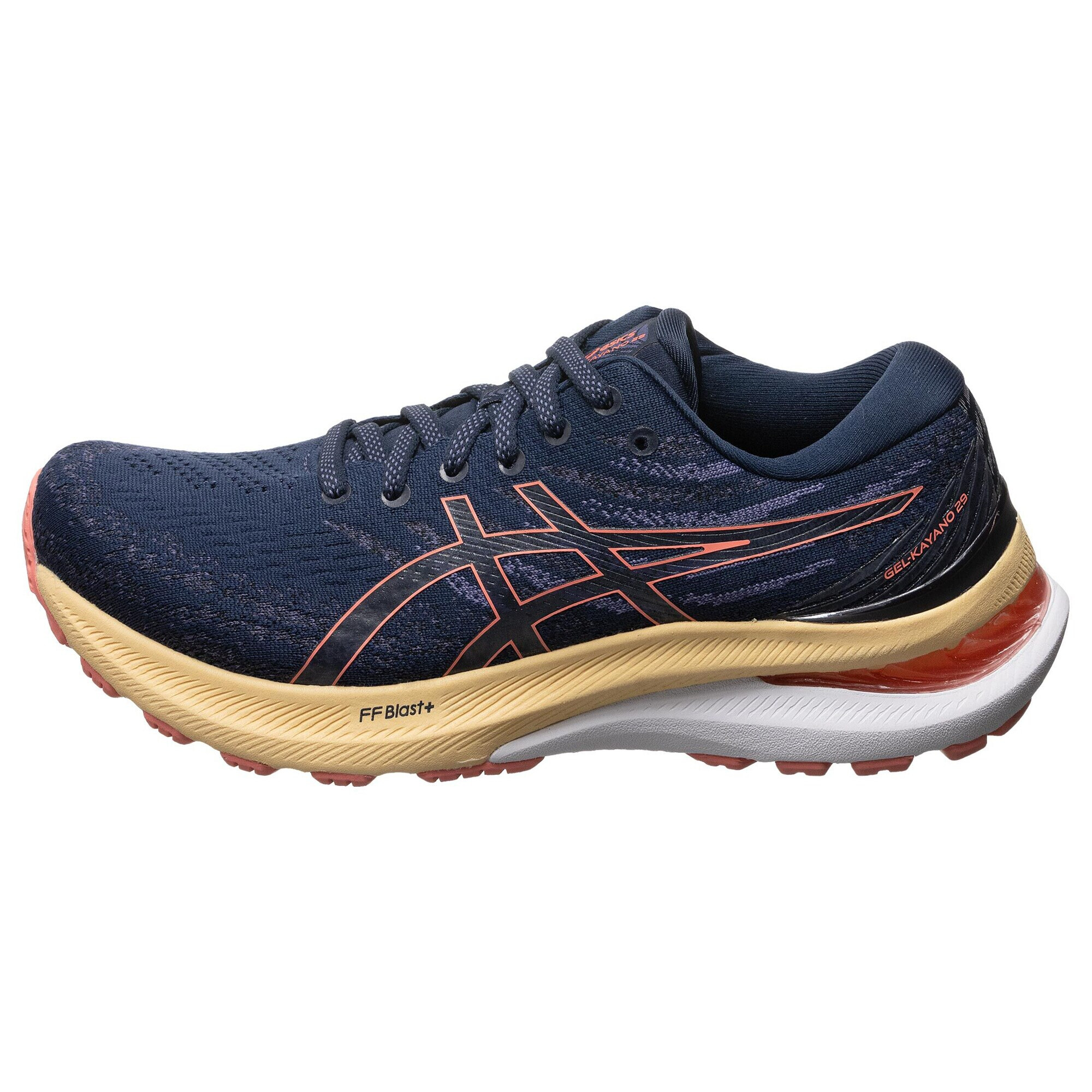 ASICS Tekaški čevelj 'Kayano 29' temno modra / oranžna - Pepit.si