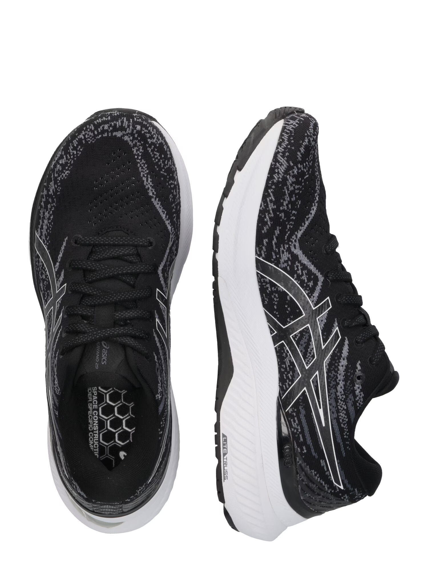 ASICS Tekaški čevelj 'Kayano 29' dimno-siva / črna / bela - Pepit.si