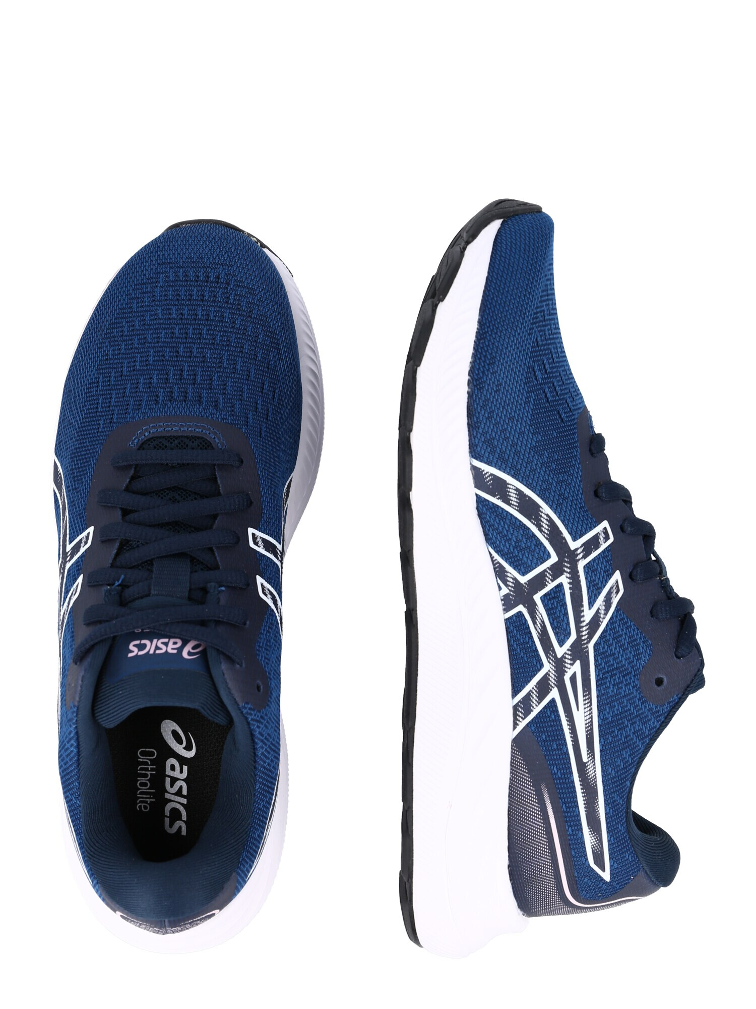 ASICS Tekaški čevelj modra / siva / črna / bela - Pepit.si