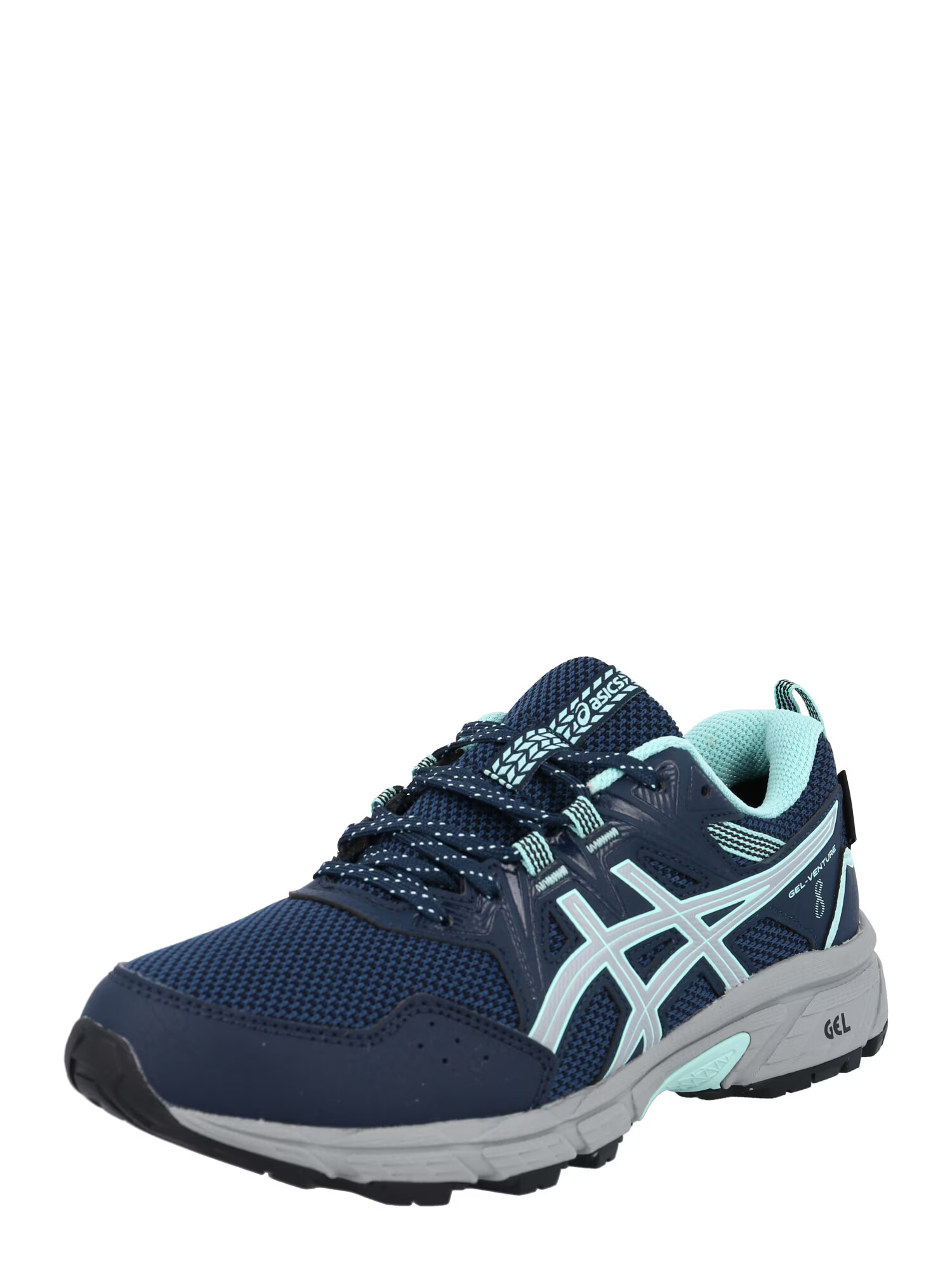 ASICS Tekaški čevelj temno modra / siva / meta - Pepit.si