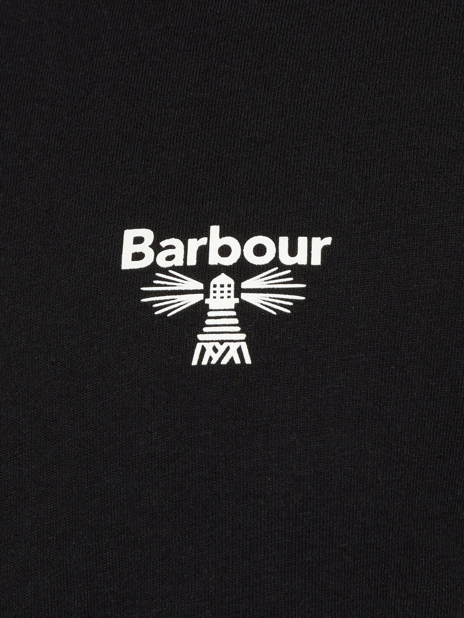 Barbour Beacon Majica črna / bela - Pepit.si