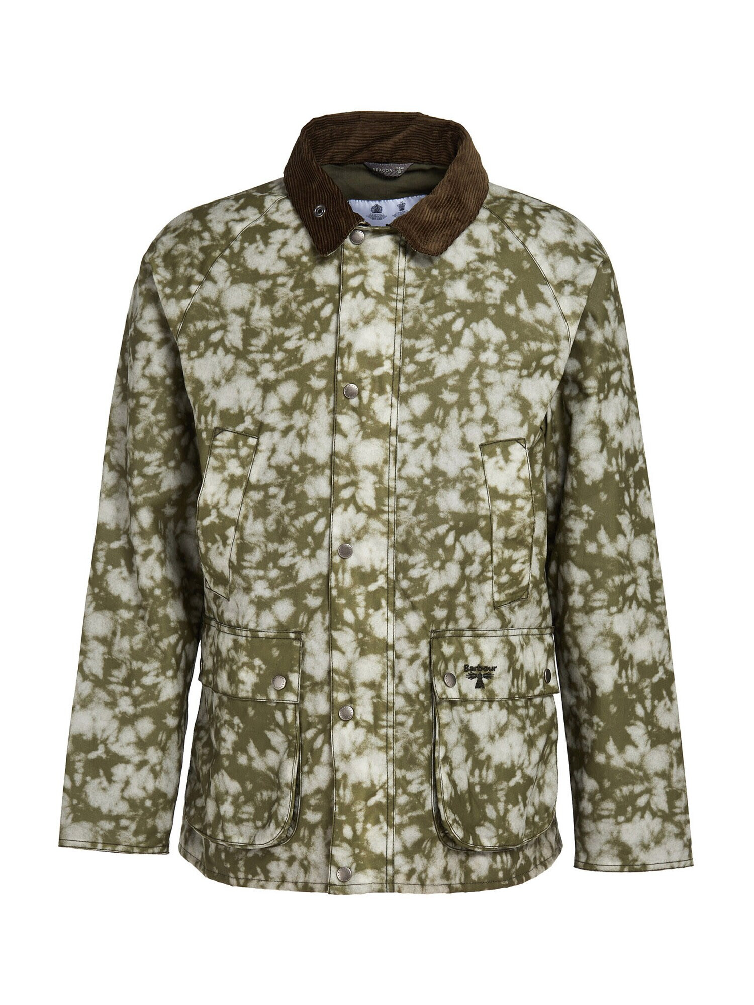 Barbour Beacon Prehodna jakna rjava / svetlo siva / kaki - Pepit.si