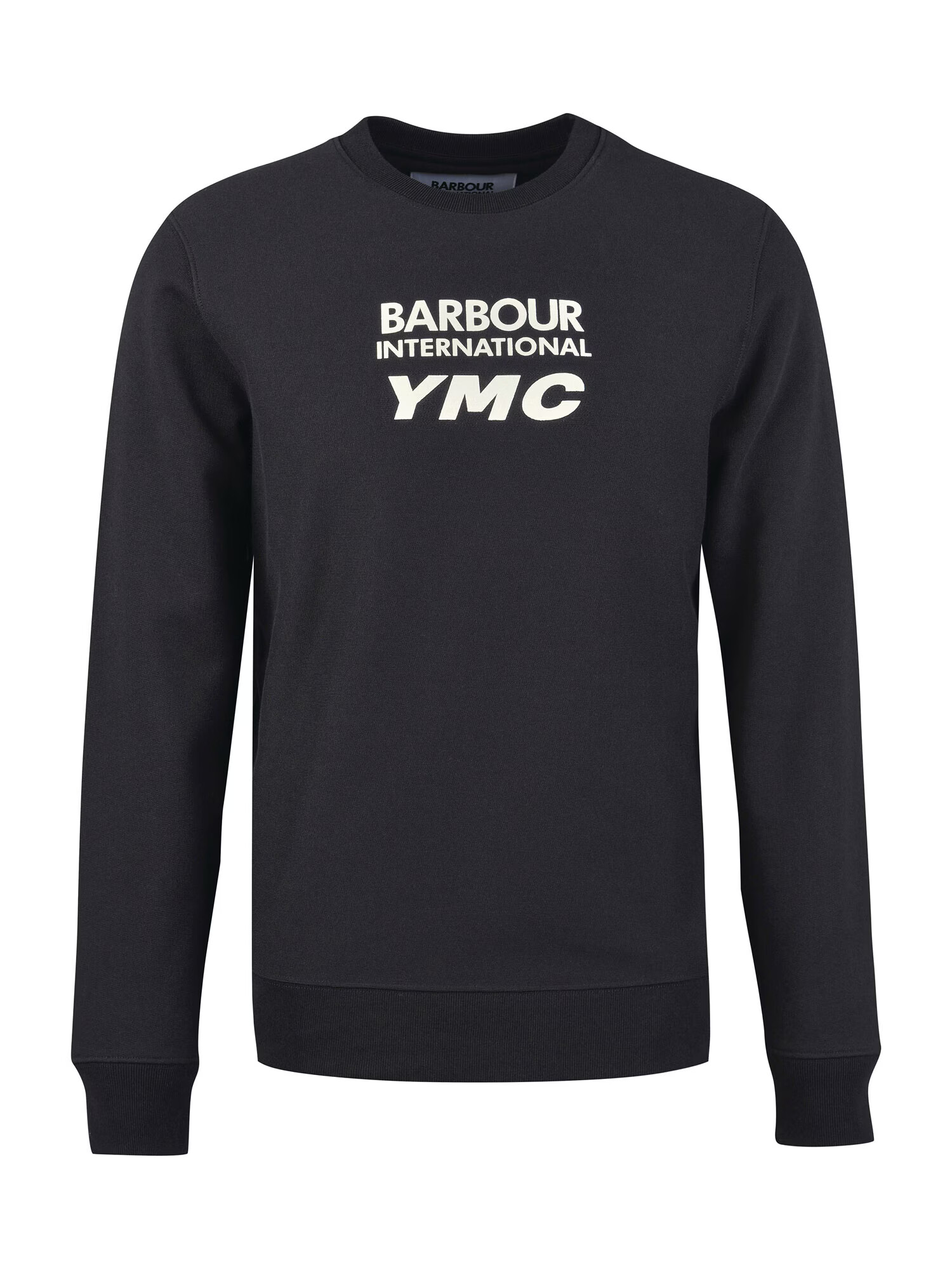 Barbour International Majica 'Albourne' črna / bela - Pepit.si