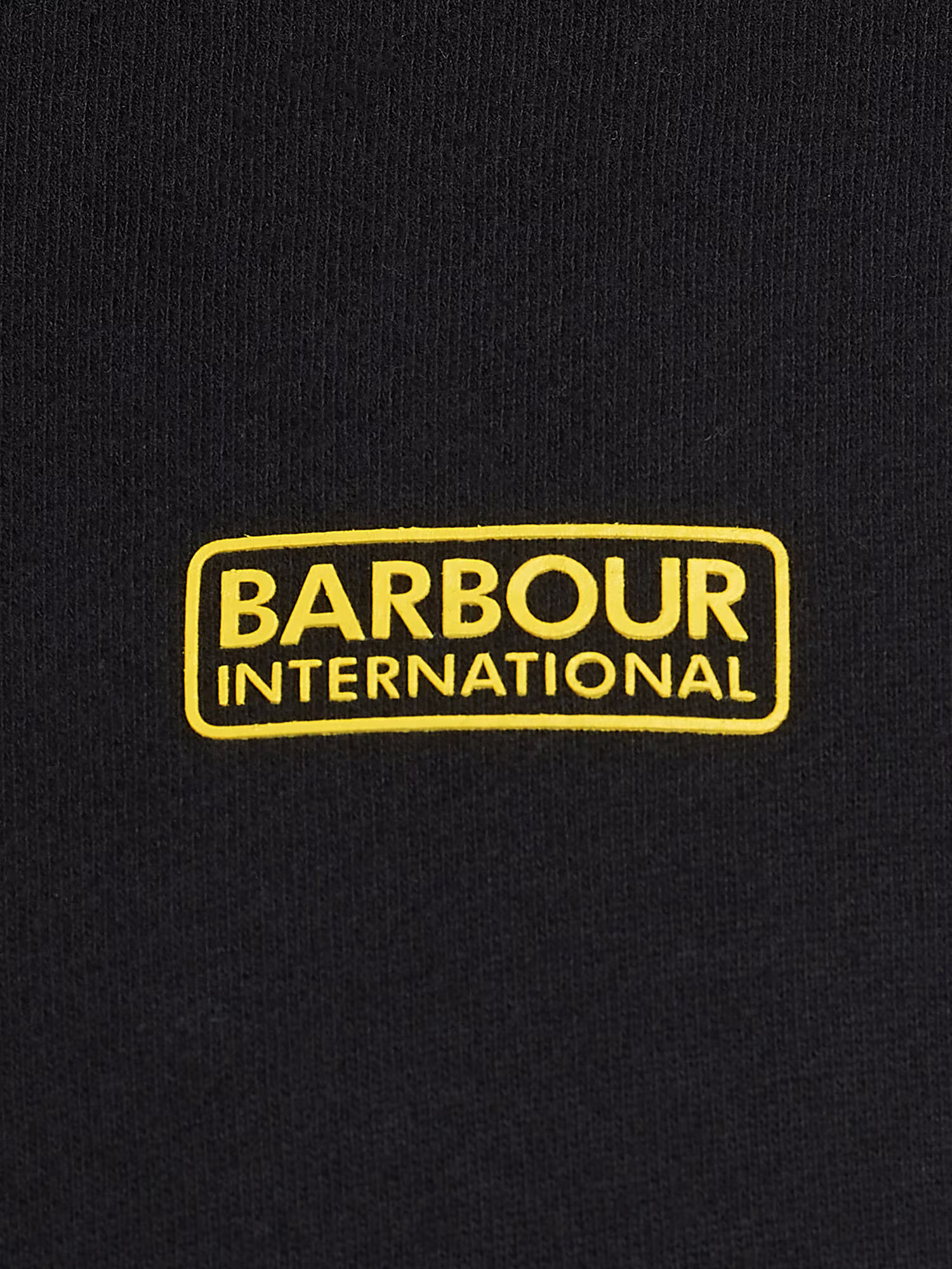 Barbour International Majica rumena / črna - Pepit.si