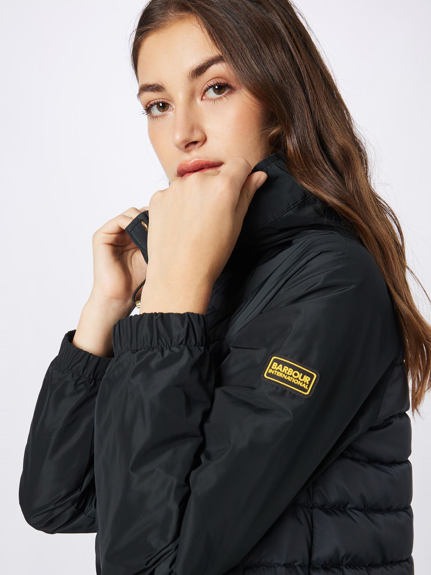 Barbour International Prehodna jakna črna - Pepit.si