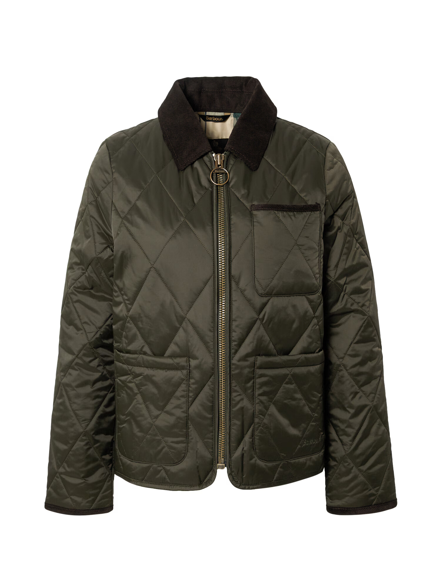 Barbour Prehodna jakna 'Linhope' oliva / jelka - Pepit.si