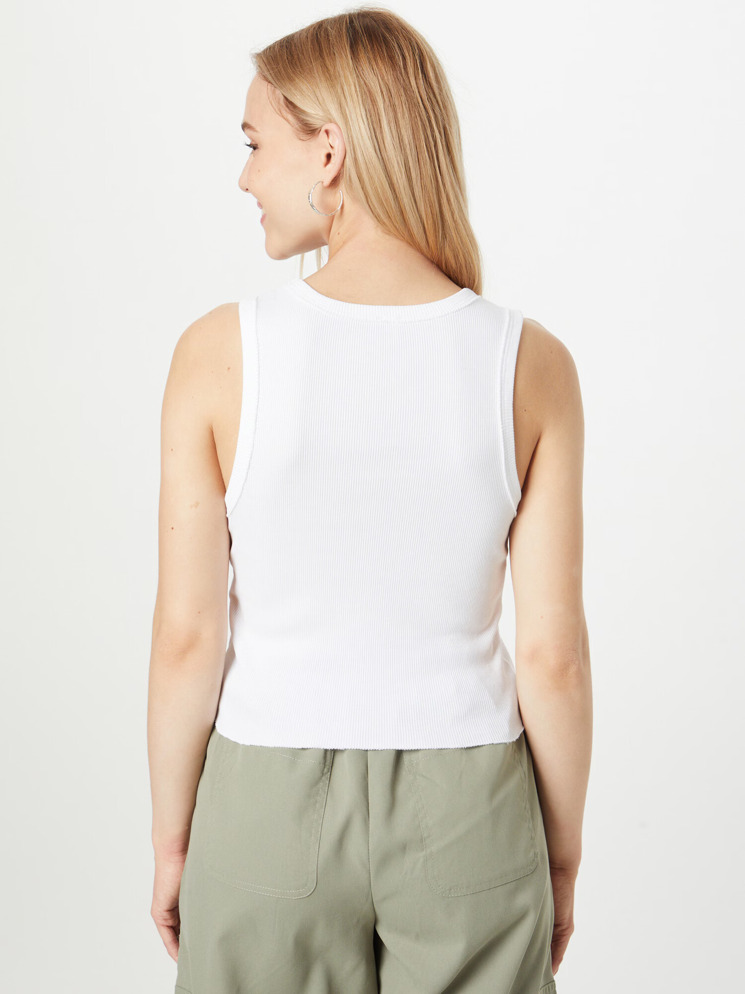 BDG Urban Outfitters Top črna / bela - Pepit.si