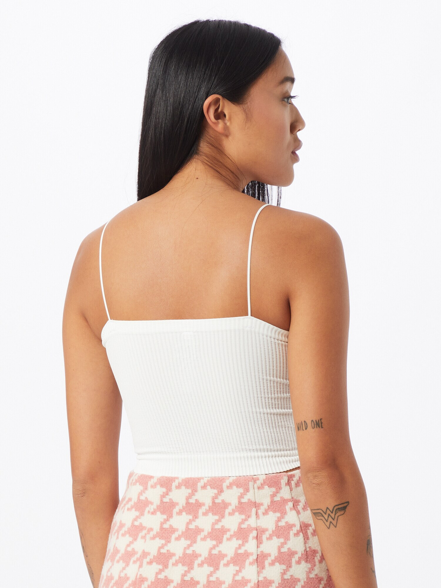 BDG Urban Outfitters Top 'HARRIET' bela - Pepit.si