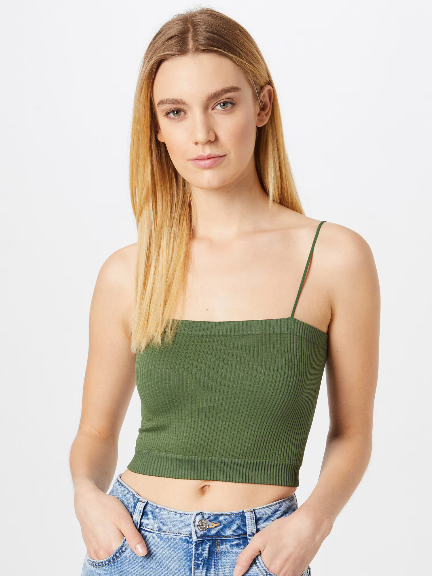 BDG Urban Outfitters Top 'HARRIET' zelena - Pepit.si