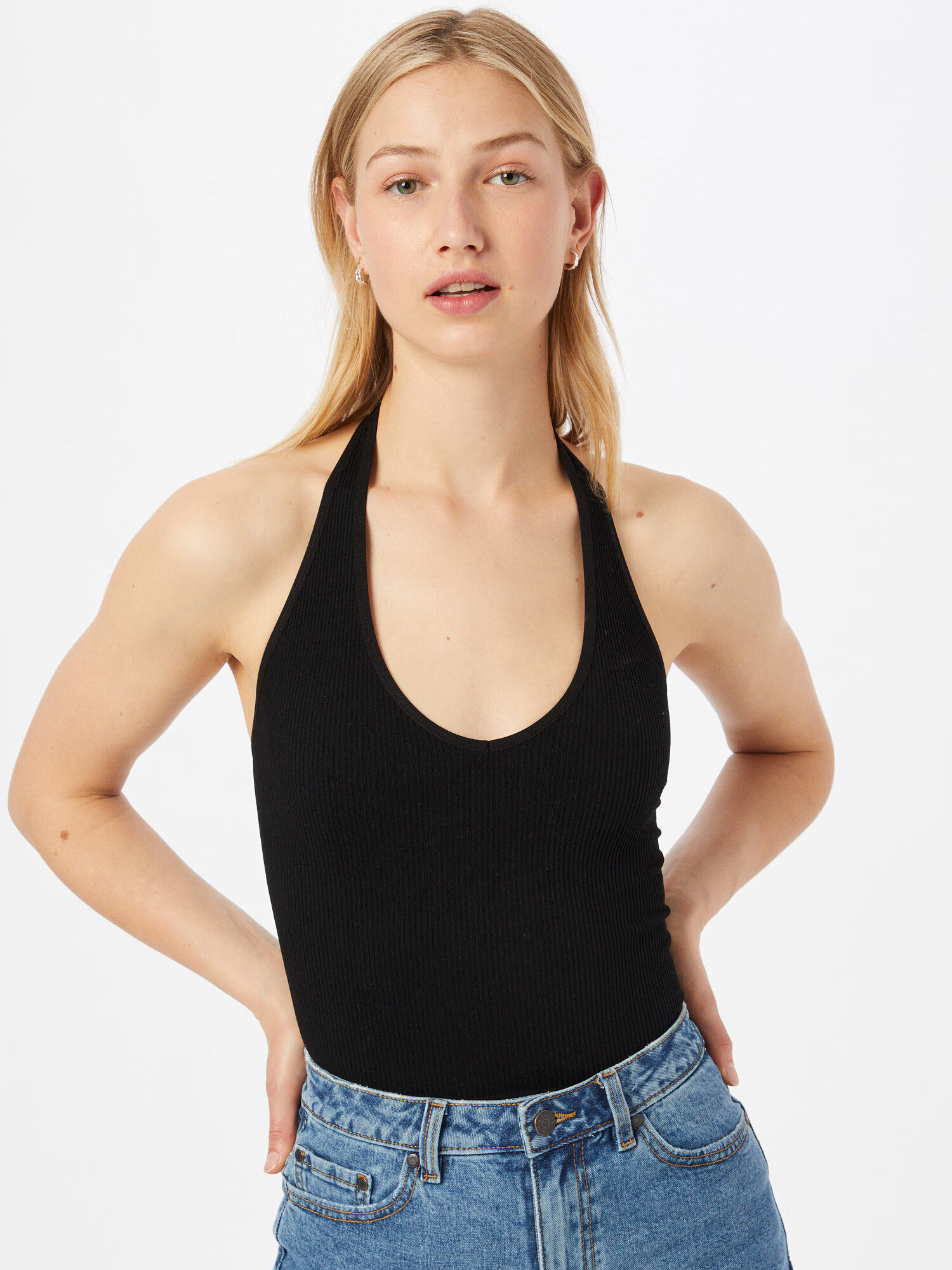 BDG Urban Outfitters Top 'JACKIE' črna - Pepit.si