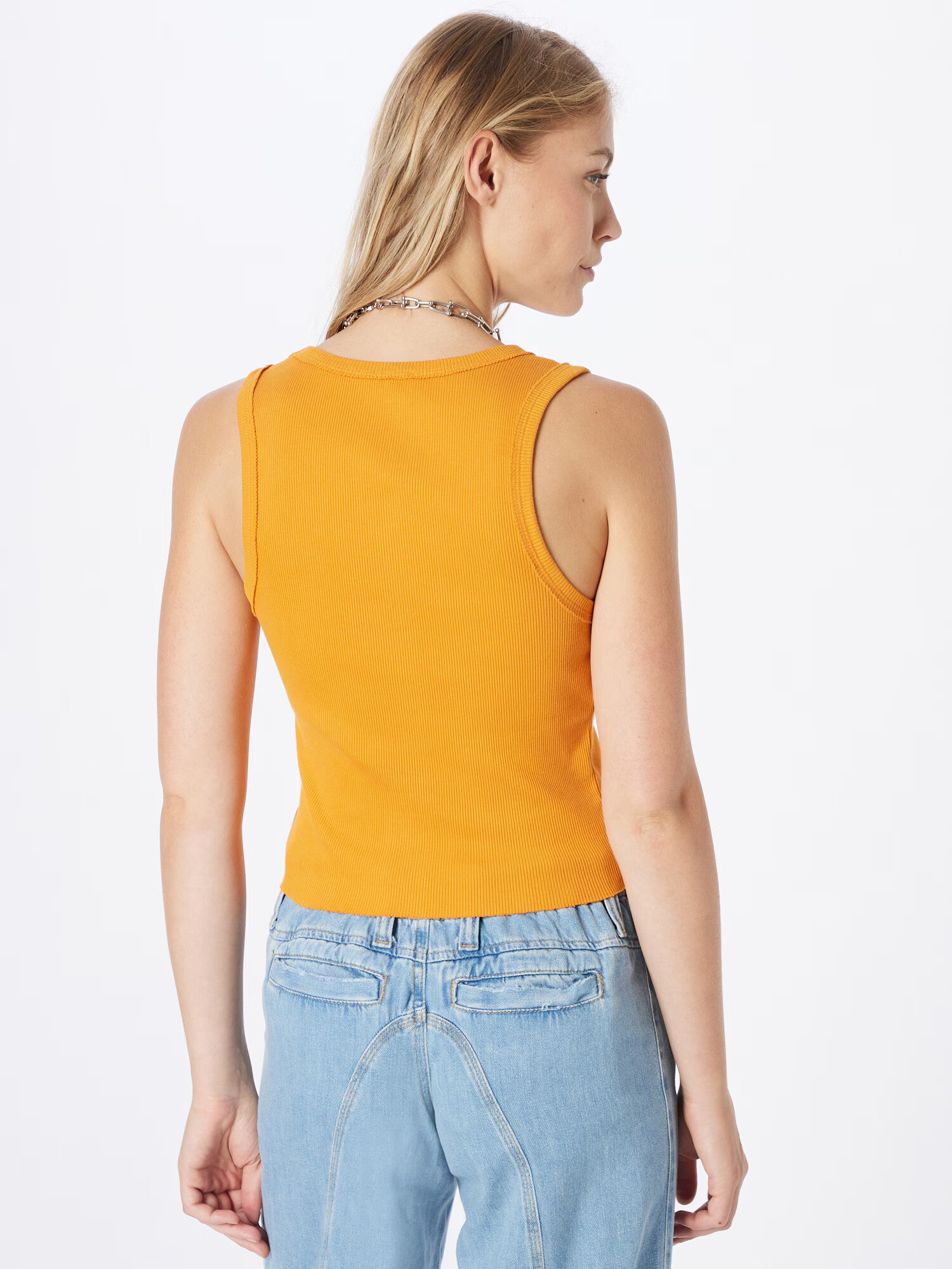 BDG Urban Outfitters Top oranžna - Pepit.si