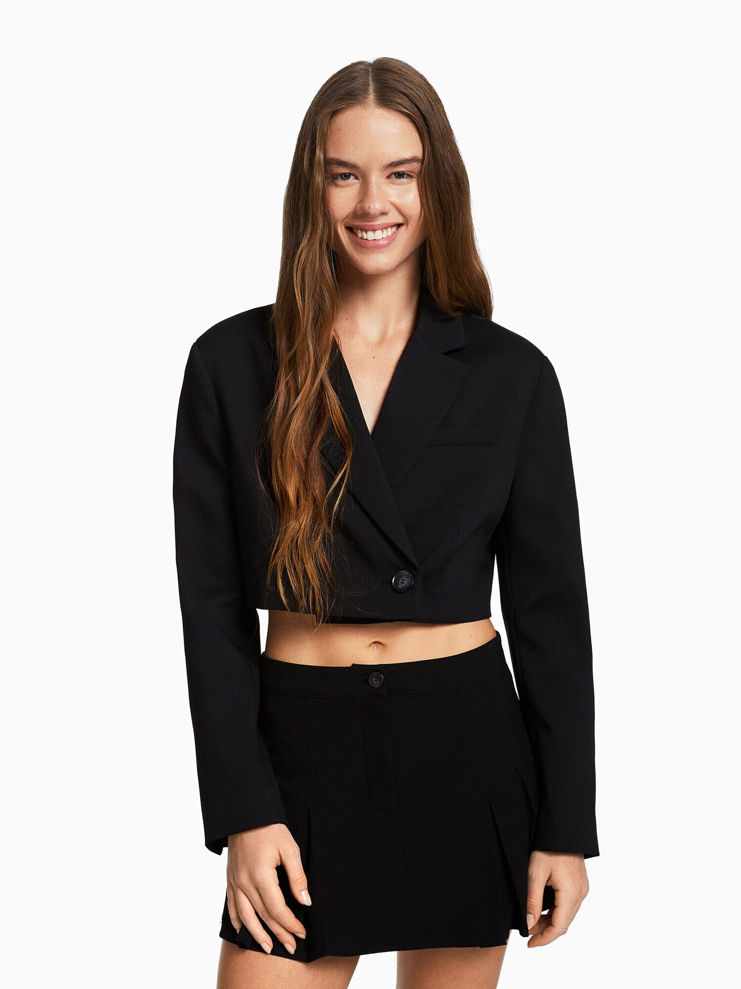 Bershka Blazer črna - Pepit.si