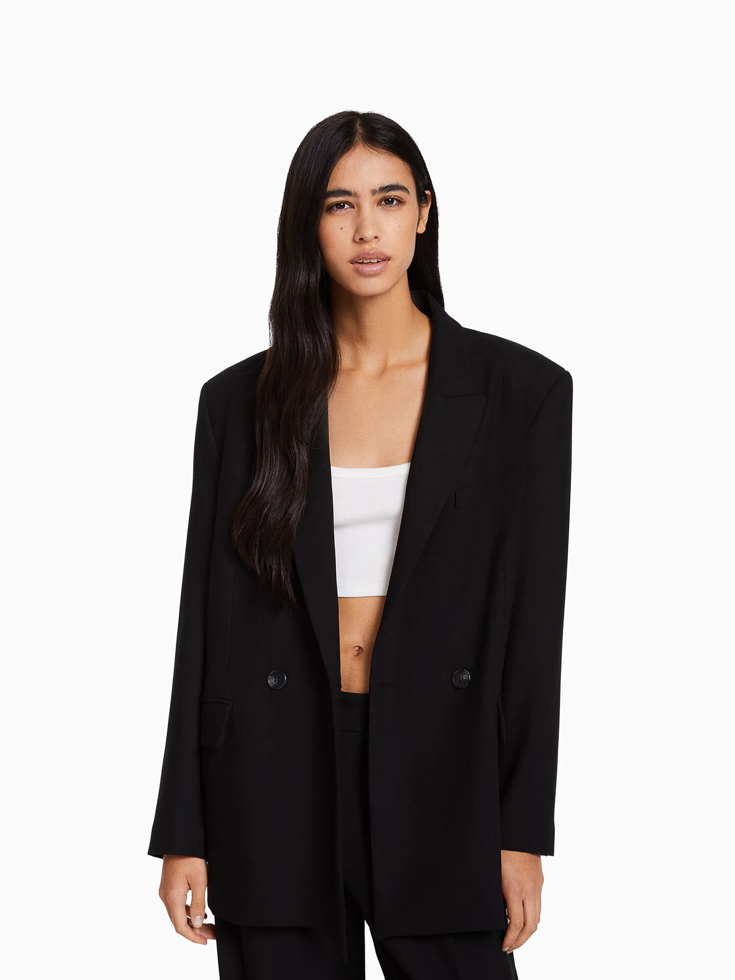 Bershka Blazer črna - Pepit.si