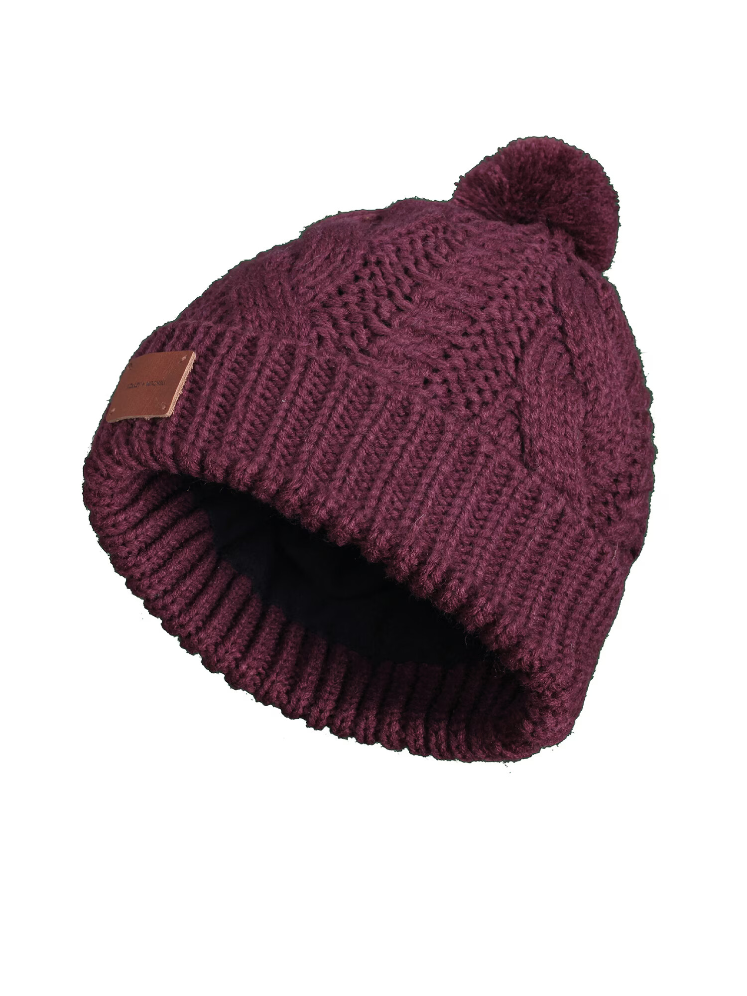 Bickley + Mitchell Kape '72060-01 Beanie' bordo - Pepit.si