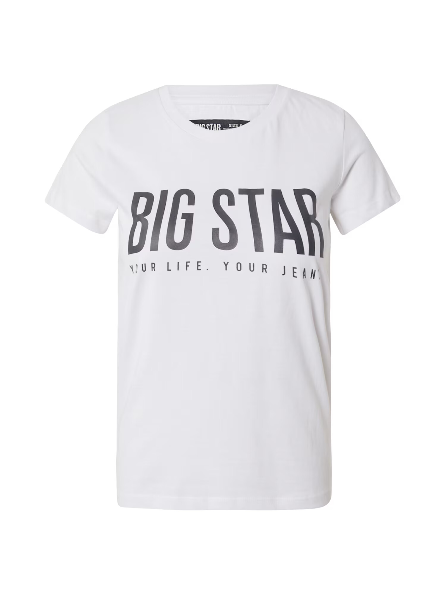 Big Star Majica 'DOROTHY' bela / črna - Pepit.si