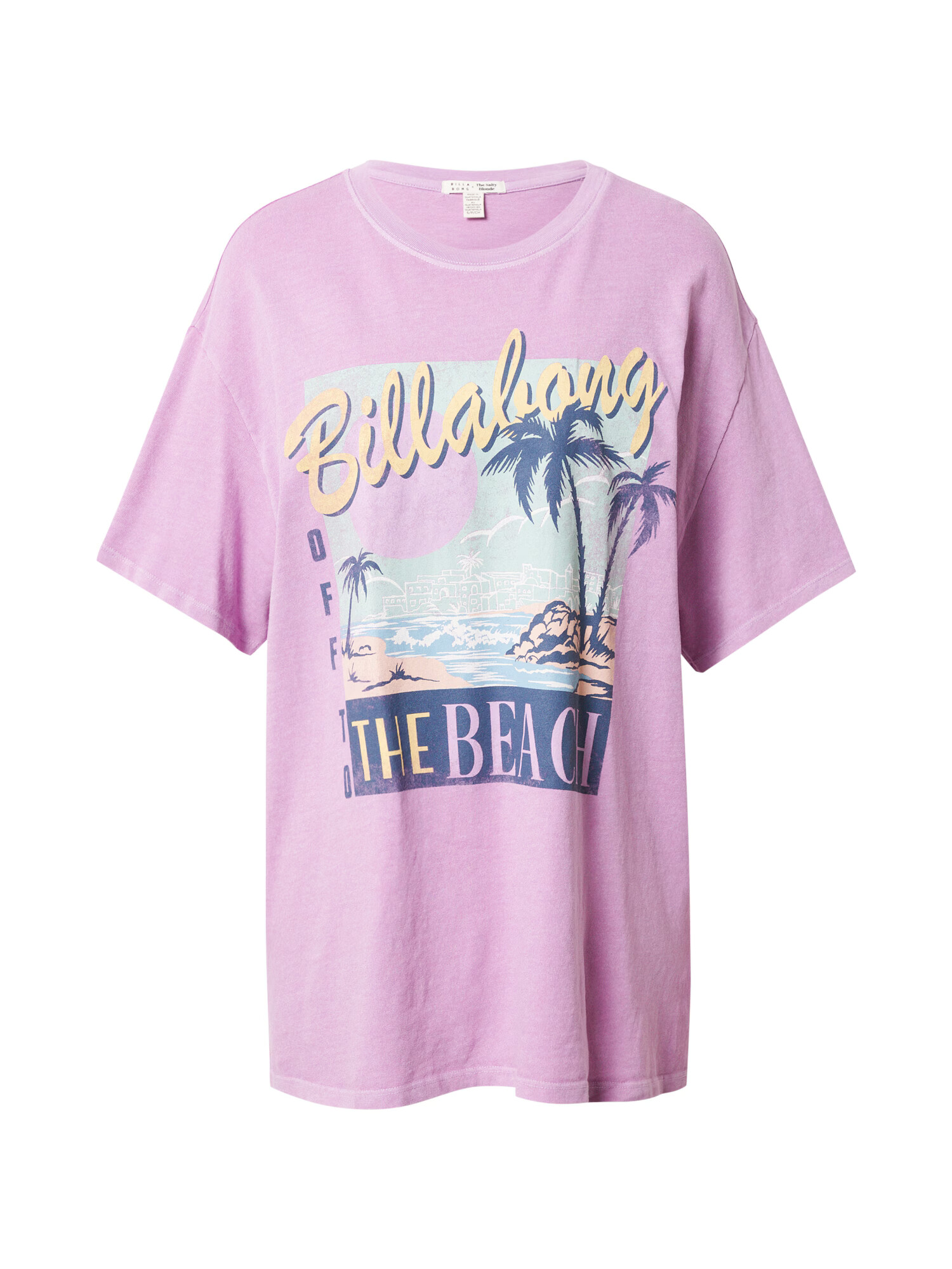 BILLABONG Majica 'EASY SHORES' mornarska / svetlo modra / svetlo rumena / mauve - Pepit.si