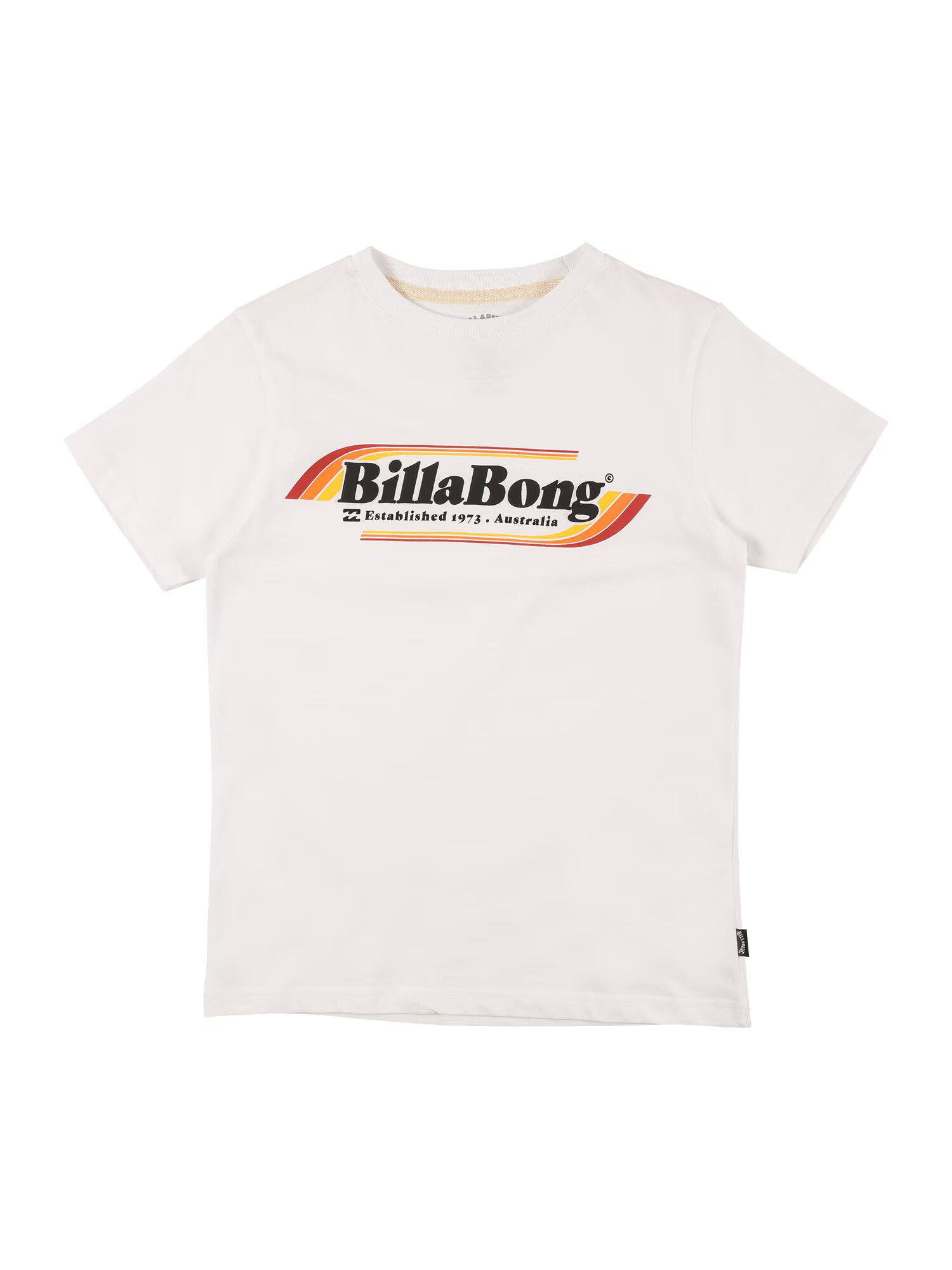 BILLABONG Majica 'SEVENTY' bela / nočno modra / rdeča / oranžna - Pepit.si