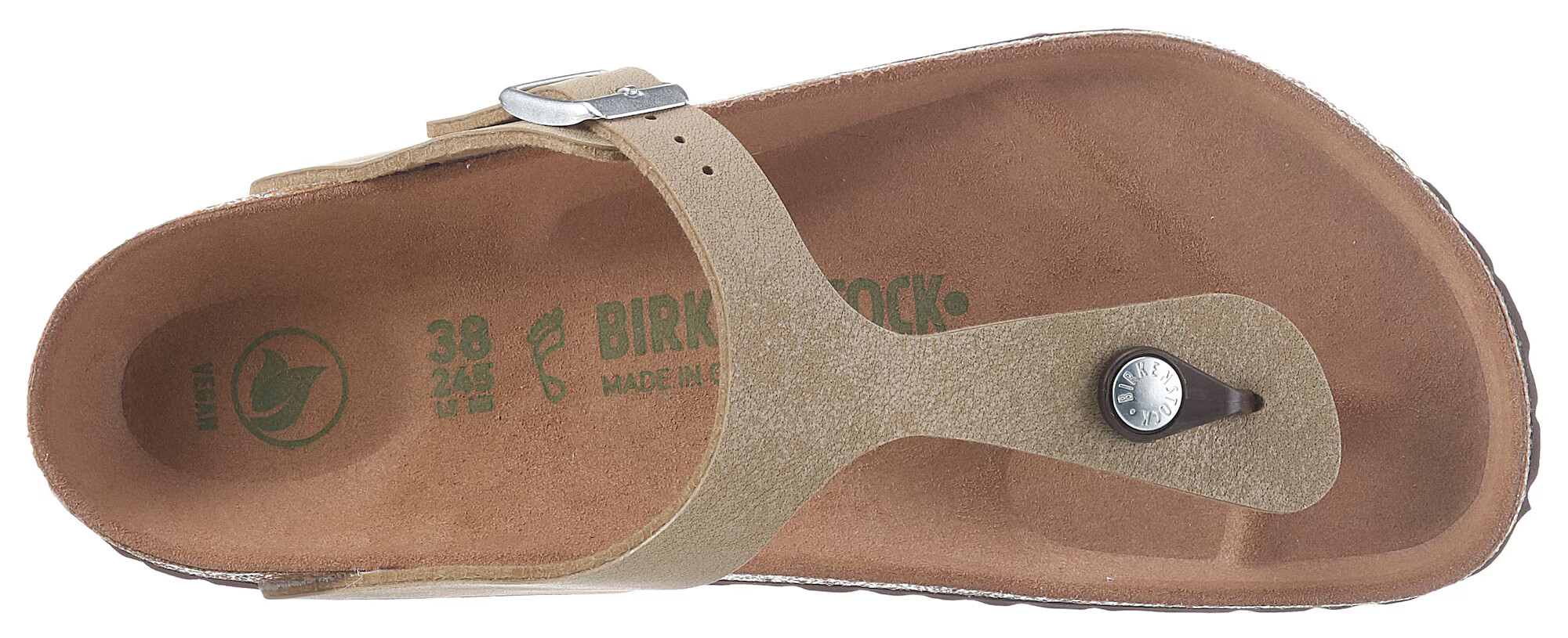 BIRKENSTOCK Japonke 'Gizeh' bež - Pepit.si