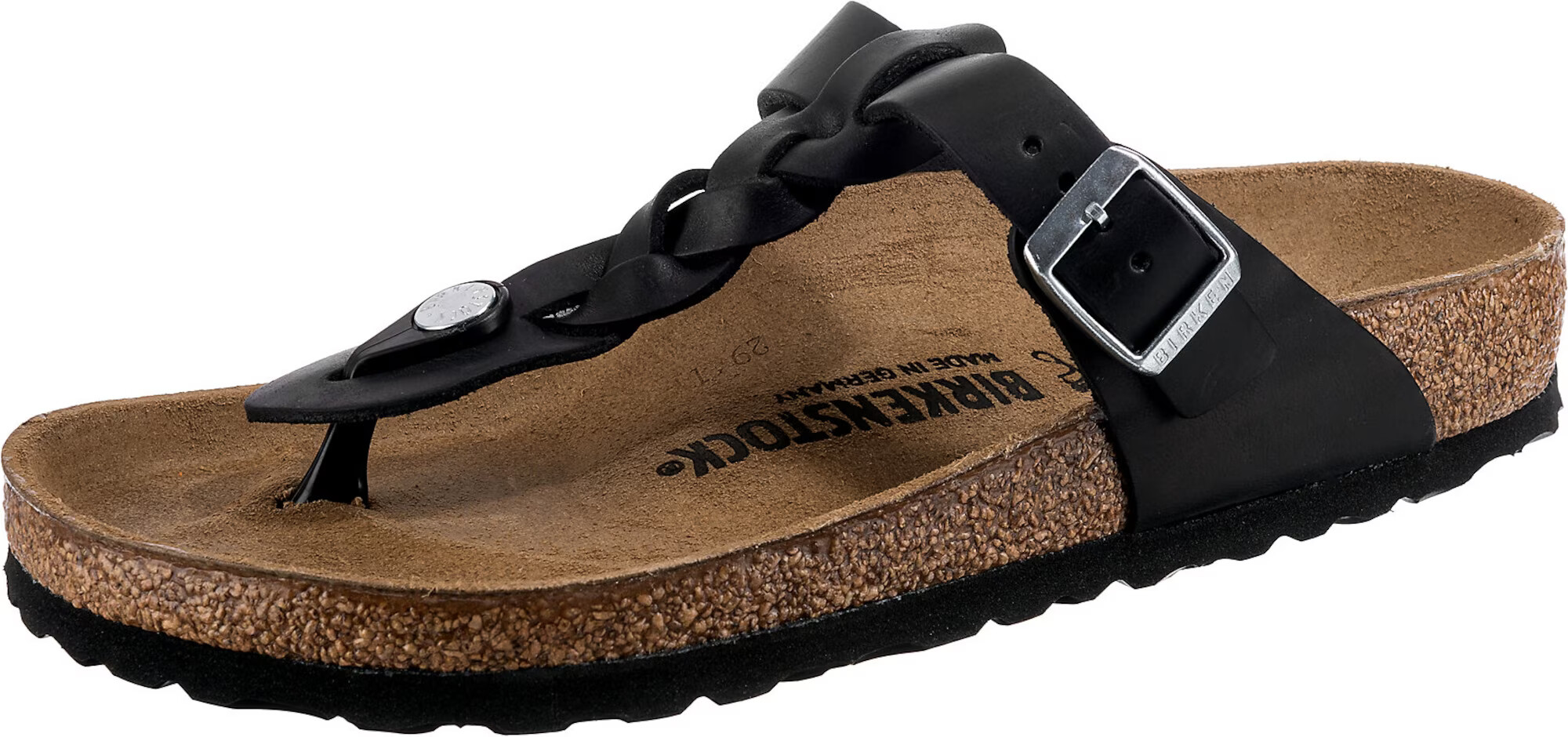 BIRKENSTOCK Japonke 'Gizeh' črna - Pepit.si