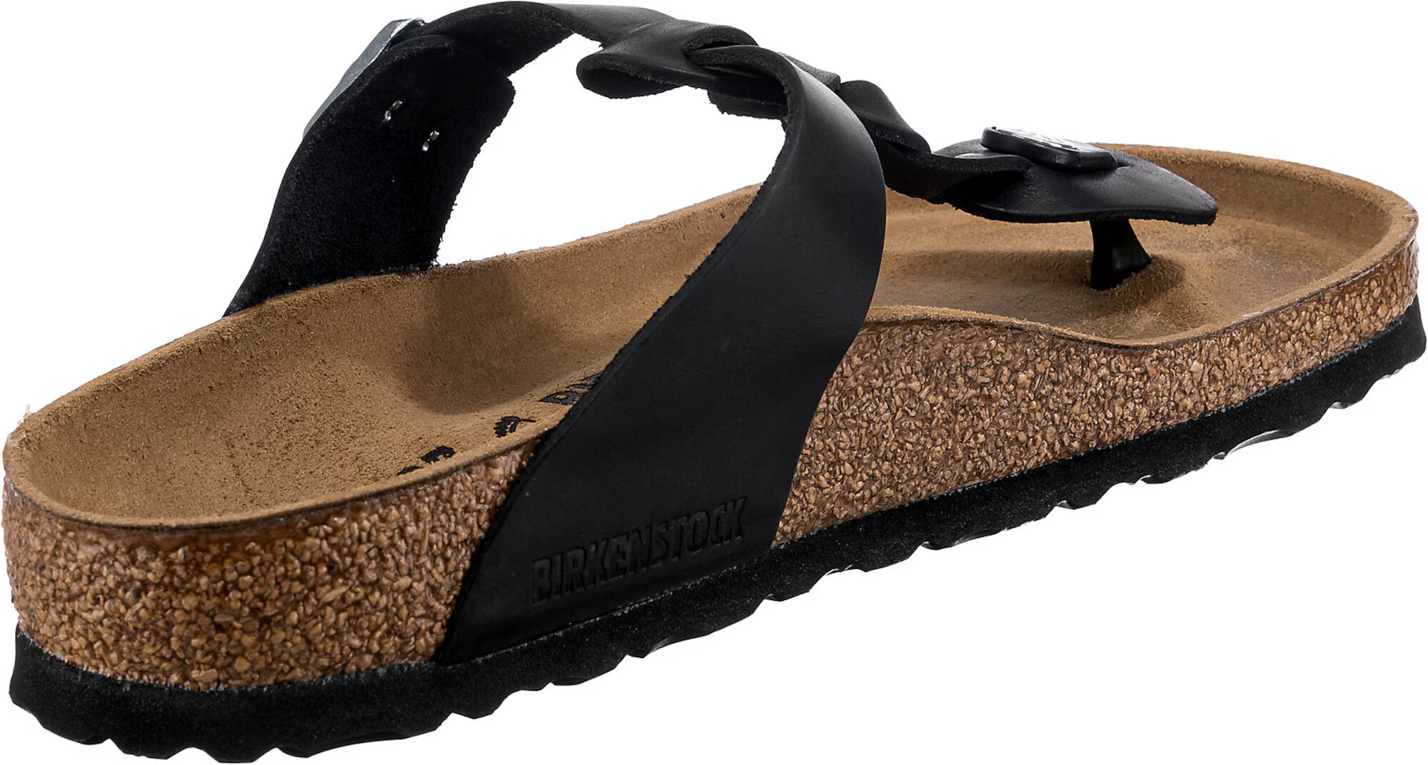 BIRKENSTOCK Japonke 'Gizeh' črna - Pepit.si