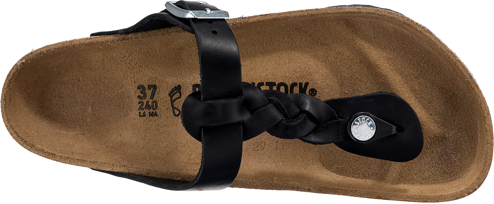 BIRKENSTOCK Japonke 'Gizeh' črna - Pepit.si