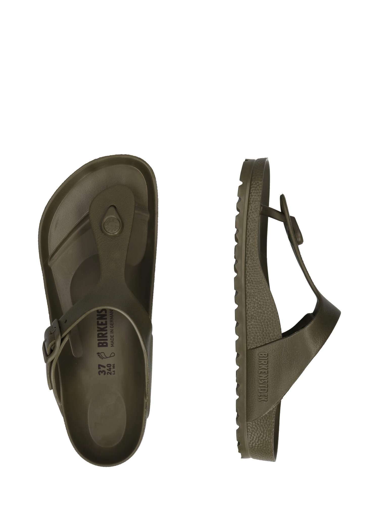 BIRKENSTOCK Japonke 'Gizeh' kaki - Pepit.si