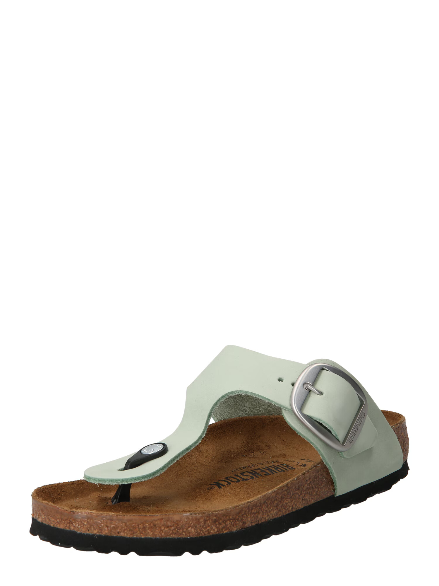 BIRKENSTOCK Japonke 'Gizeh' pastelno zelena - Pepit.si