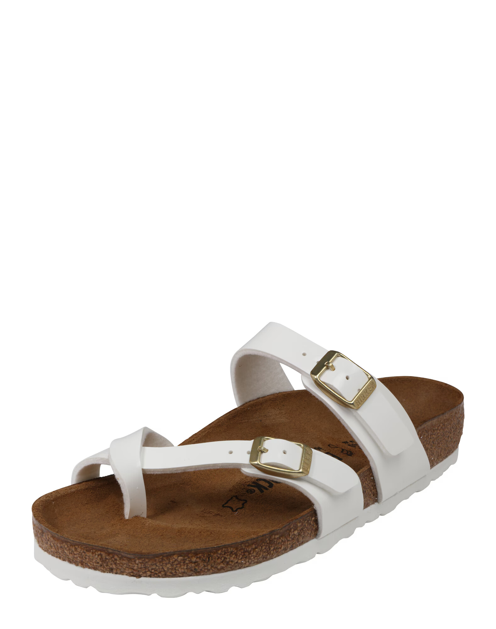 BIRKENSTOCK Japonke 'Mayari' zlata / bela - Pepit.si