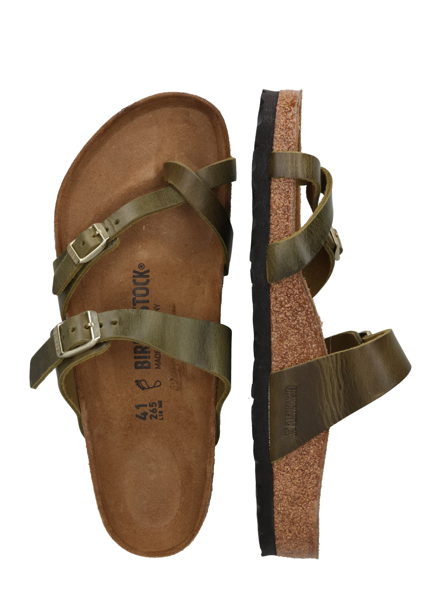 BIRKENSTOCK Japonke 'Mayari' kaki - Pepit.si