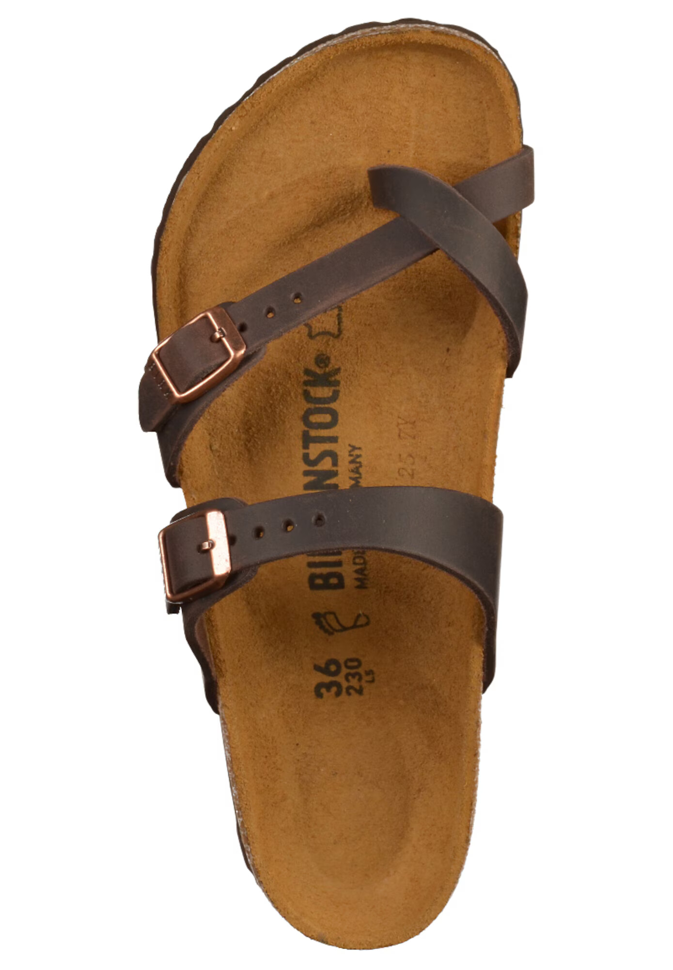 BIRKENSTOCK Japonke 'Mayari' kostanj rjava - Pepit.si