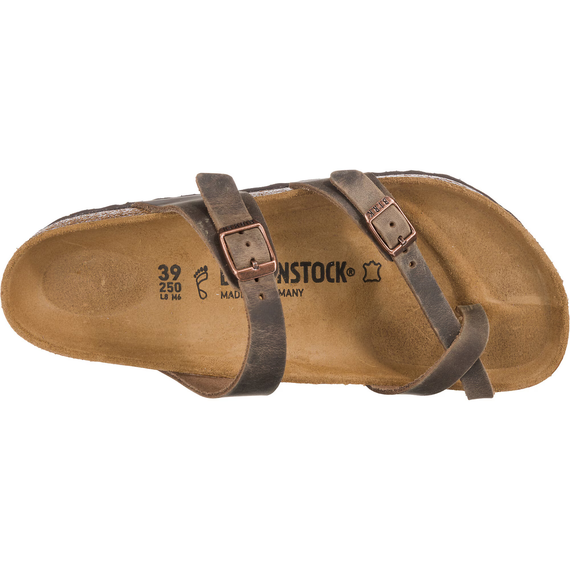 BIRKENSTOCK Japonke 'Mayari' rjava - Pepit.si