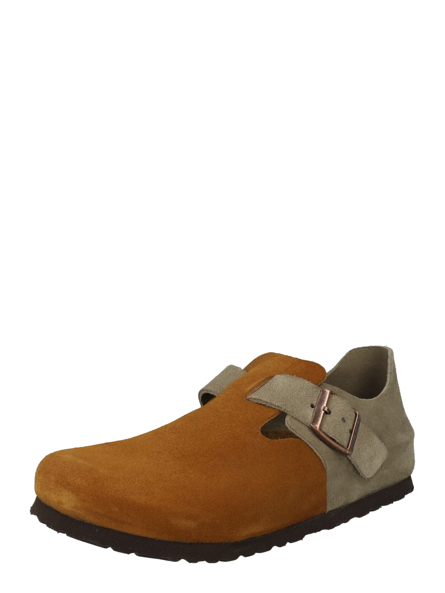 BIRKENSTOCK Natikači 'London' rjava / temno siva - Pepit.si