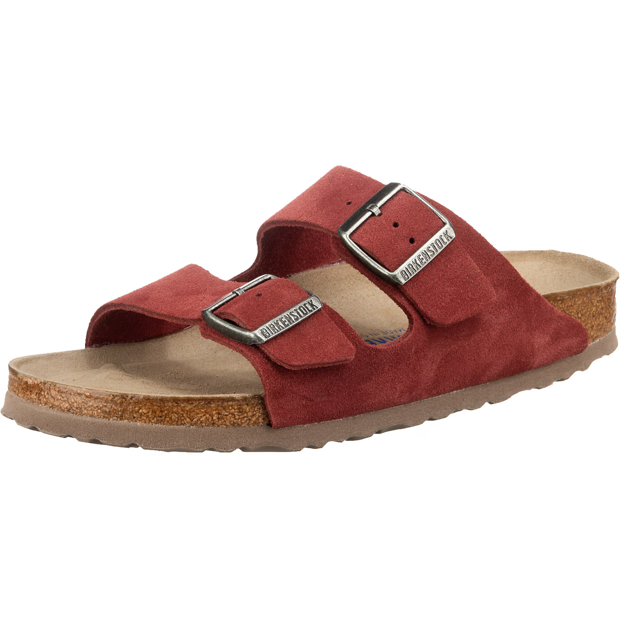 BIRKENSTOCK Nizki natikači 'Arizona' karminsko rdeča - Pepit.si