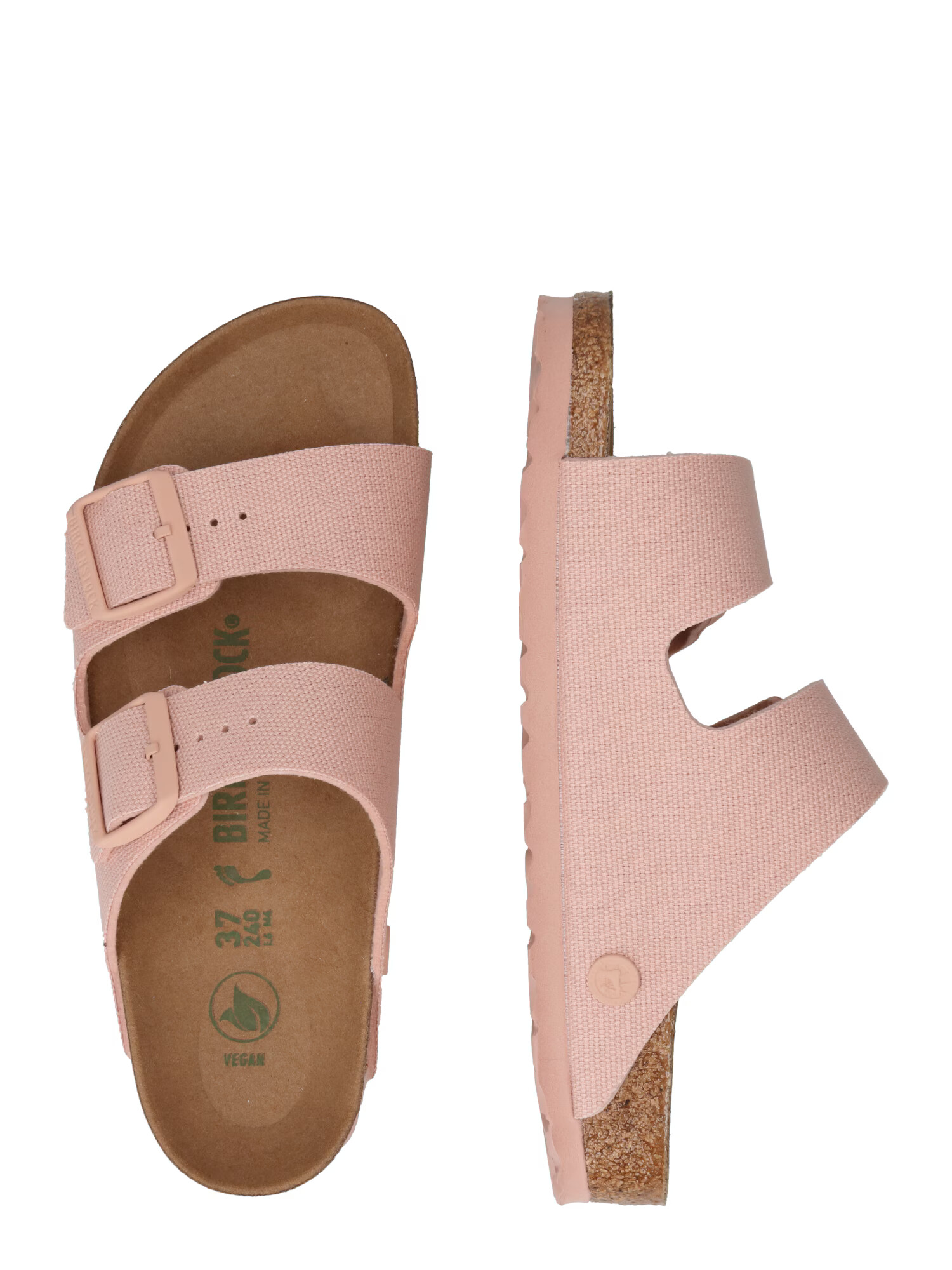 BIRKENSTOCK Nizki natikači roza - Pepit.si