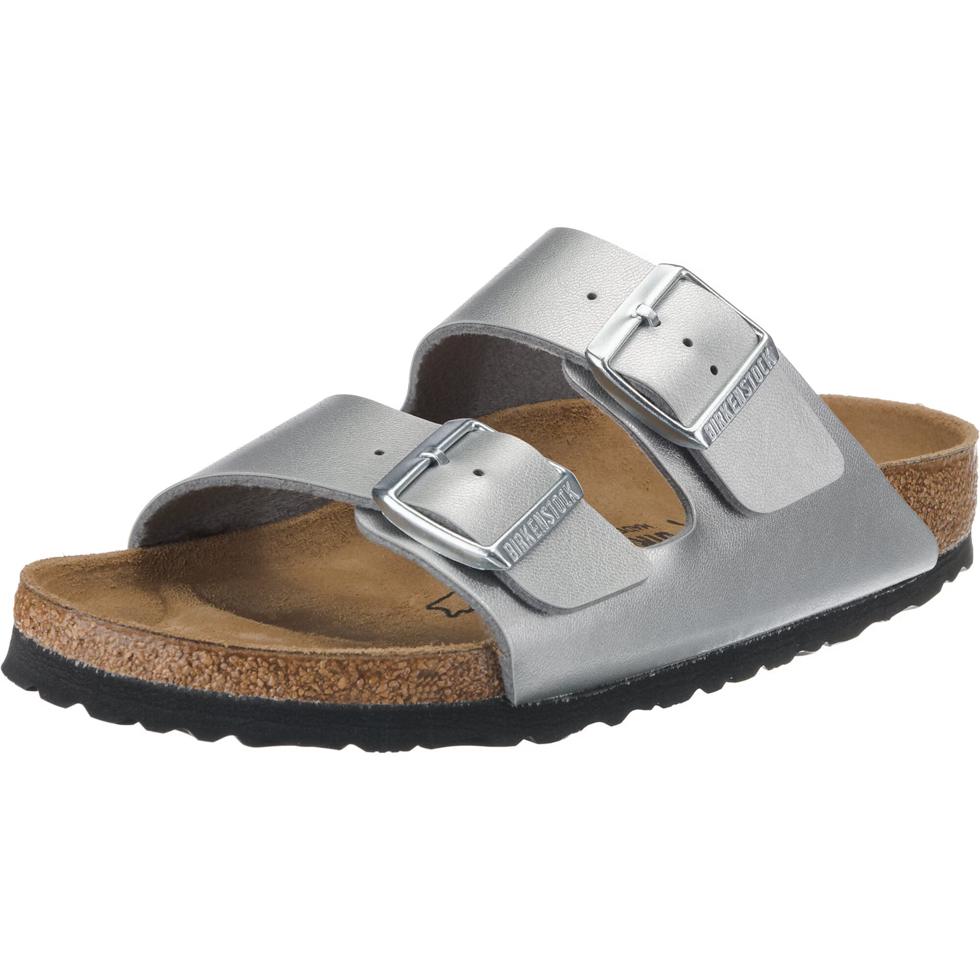 BIRKENSTOCK Nizki natikači 'Arizona' srebrna - Pepit.si