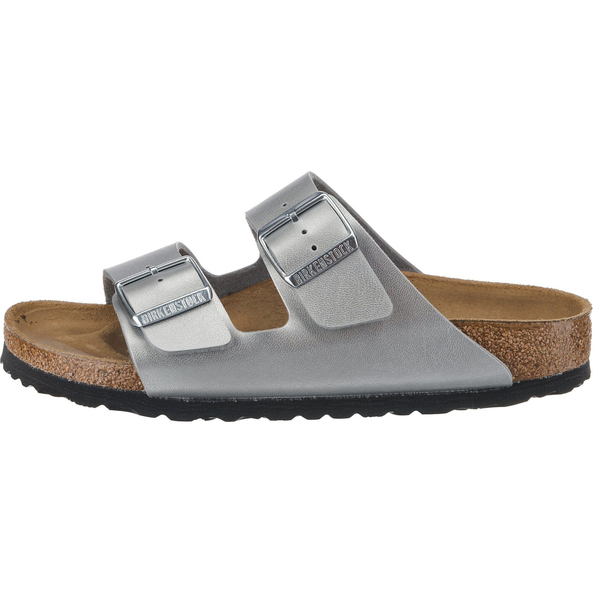 BIRKENSTOCK Nizki natikači 'Arizona' srebrna - Pepit.si