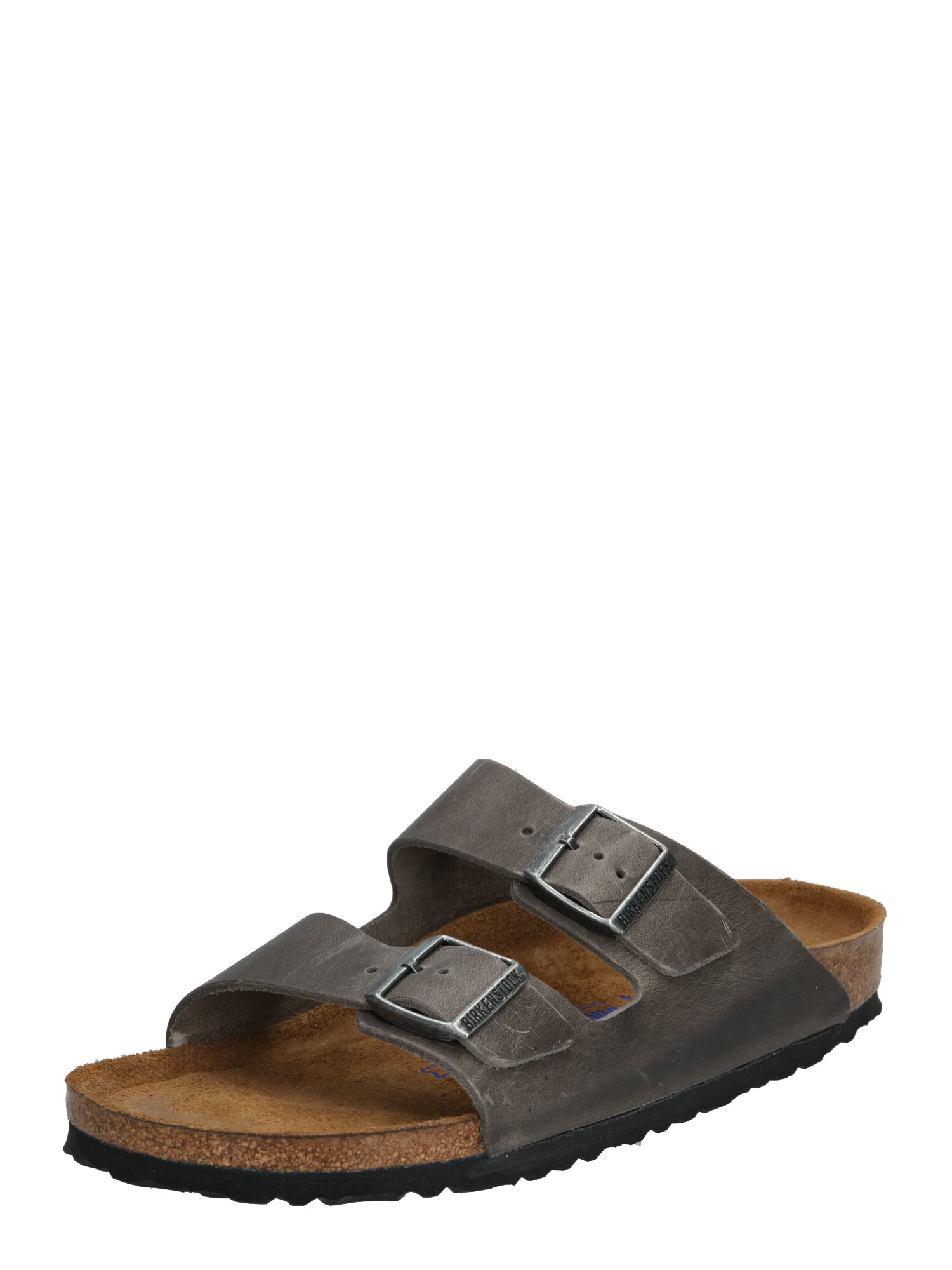 BIRKENSTOCK Nizki natikači 'Arizona' srebrno-siva - Pepit.si