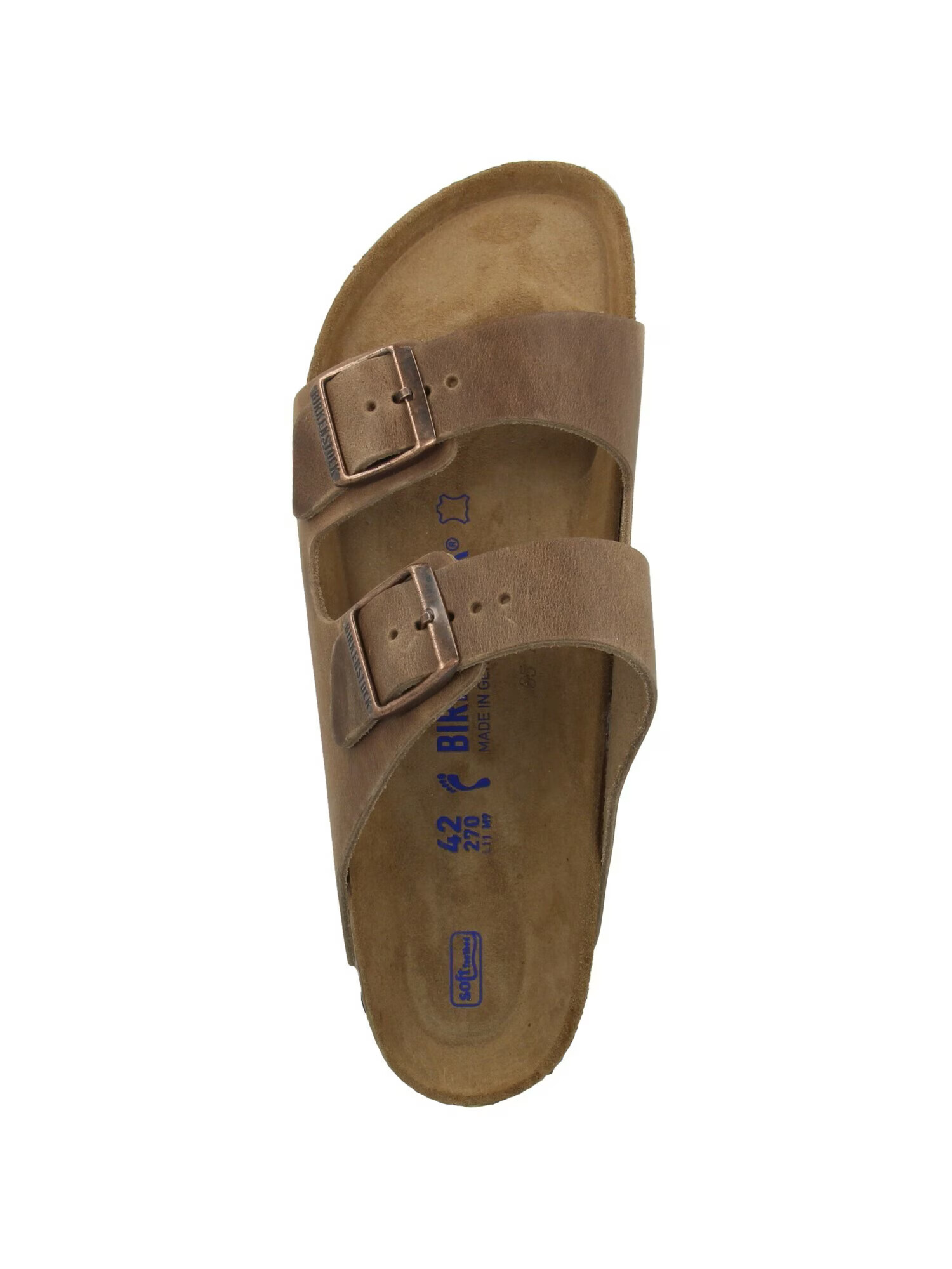 BIRKENSTOCK Nizki natikači 'Arizona' svetlo rjava - Pepit.si