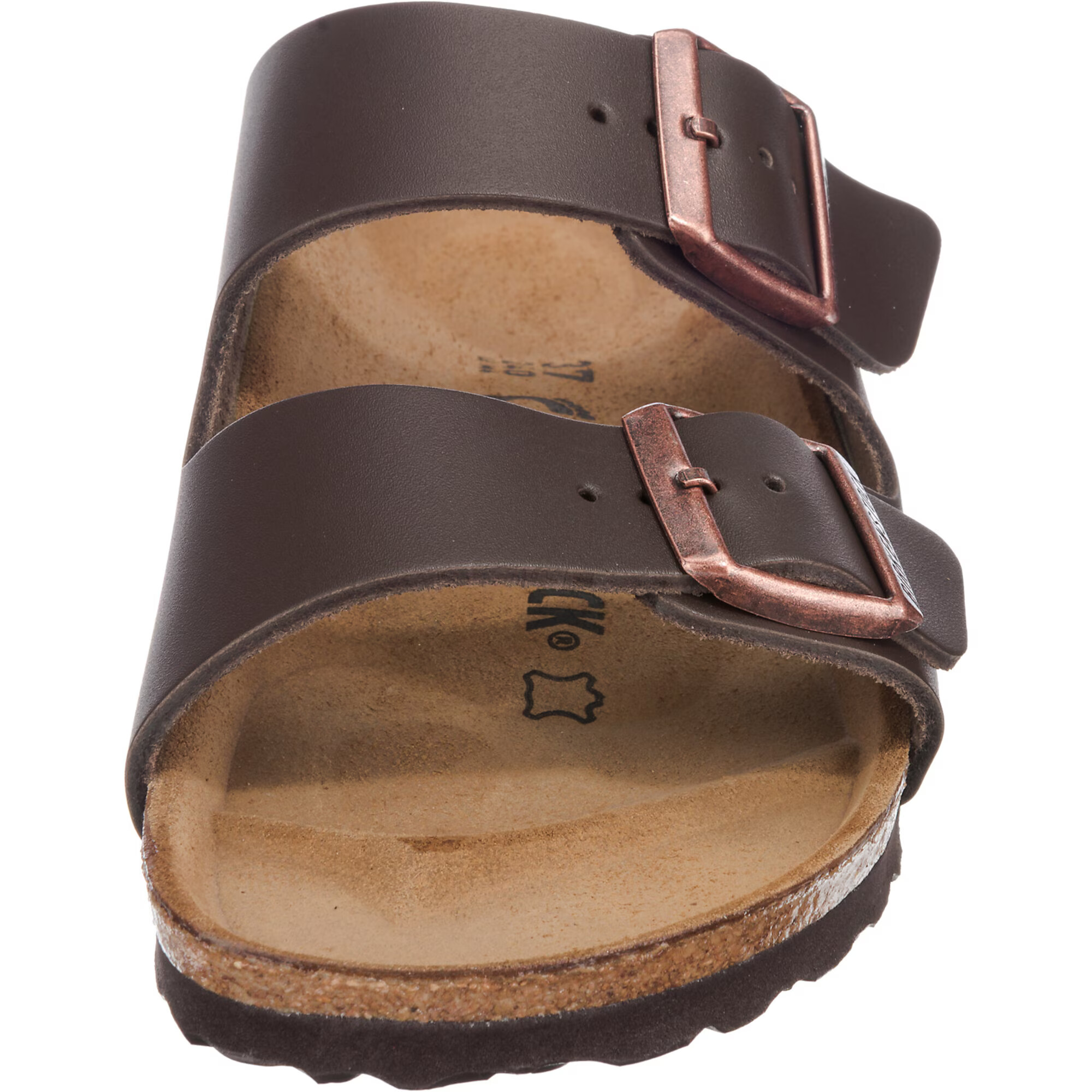 BIRKENSTOCK Nizki natikači 'Arizona' temno rjava - Pepit.si