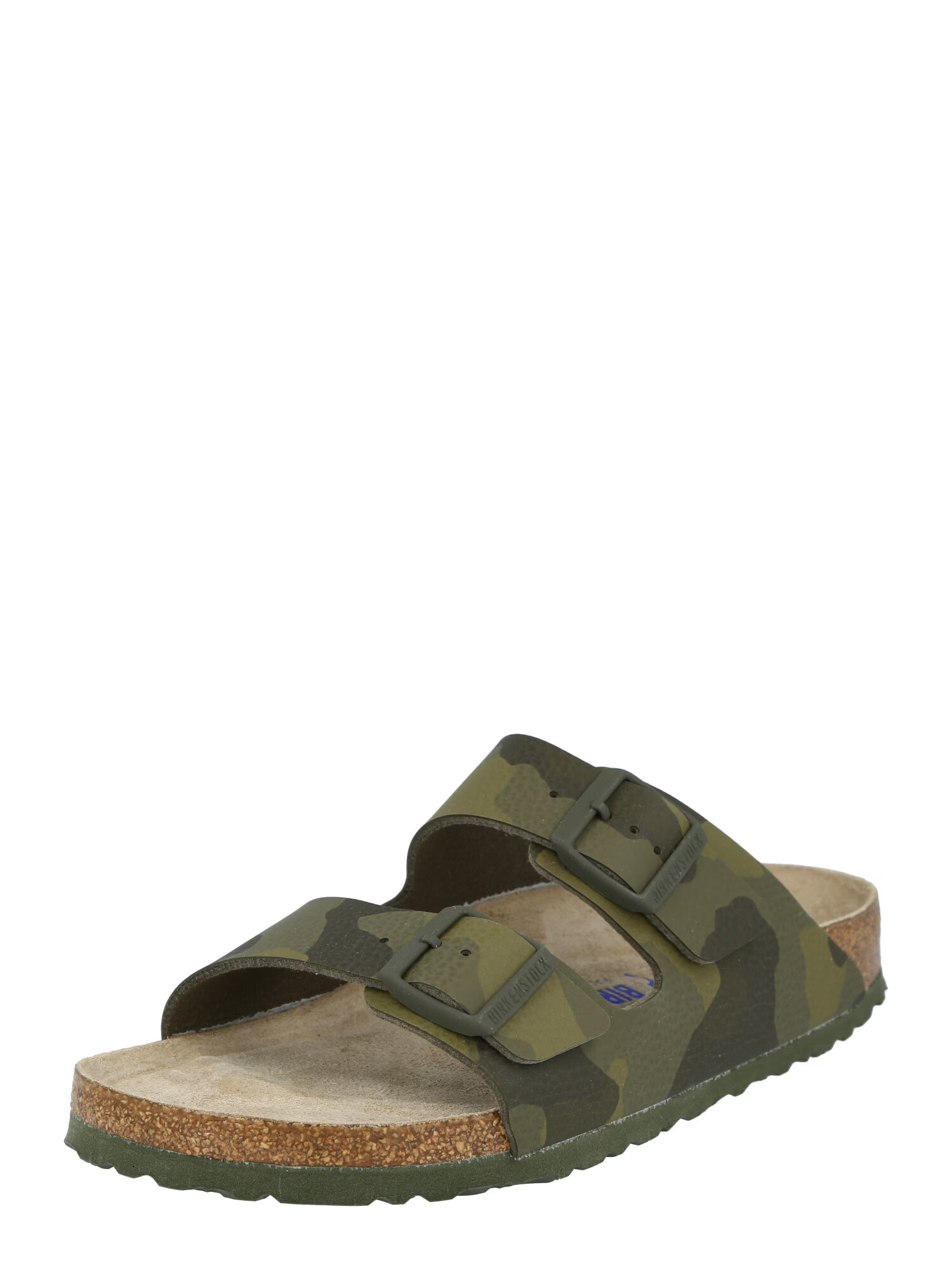 BIRKENSTOCK Nizki natikači 'Arizona' temno zelena / oliva / kaki - Pepit.si