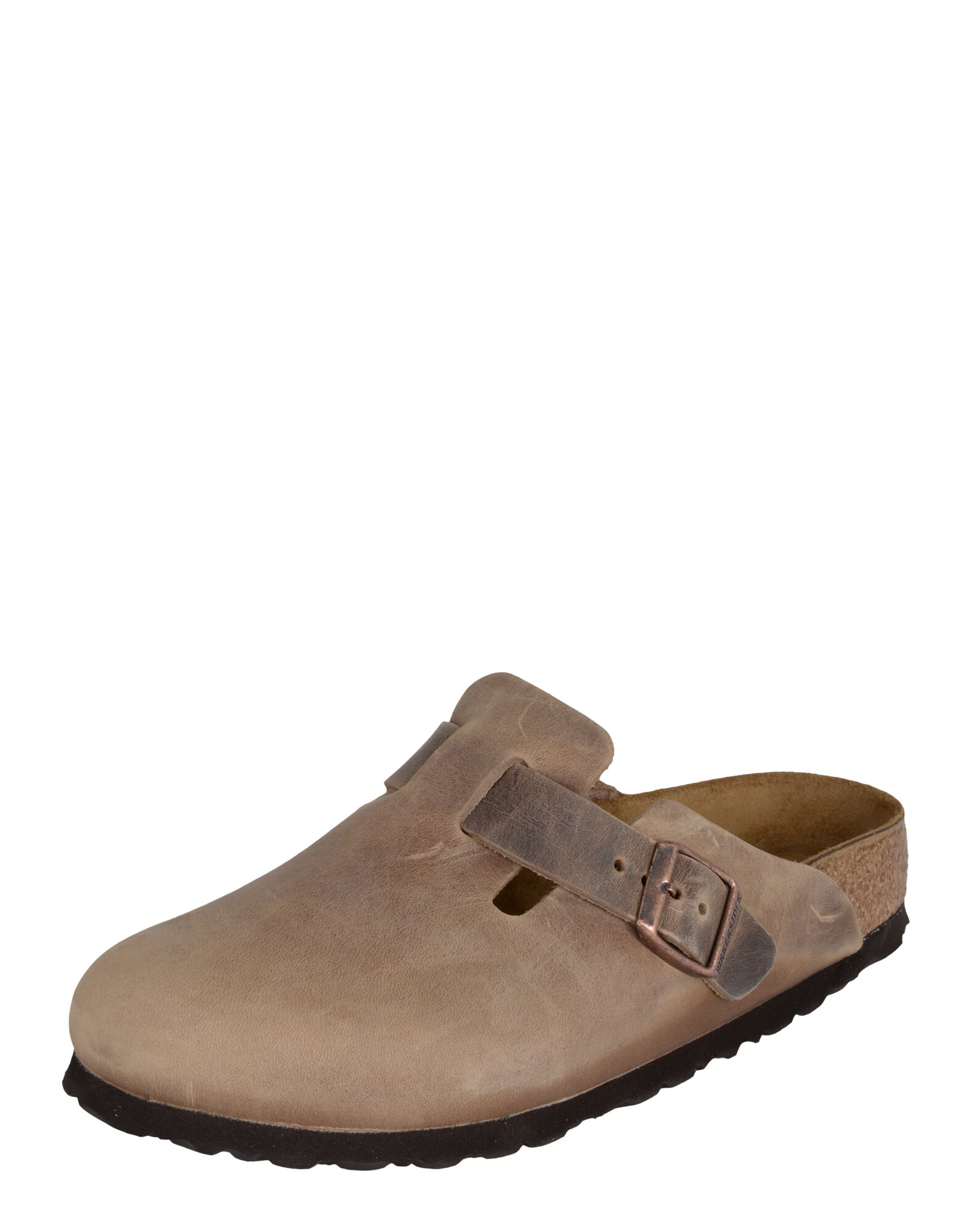 BIRKENSTOCK Nizki natikači 'Boston' rjava / svetlo rjava - Pepit.si