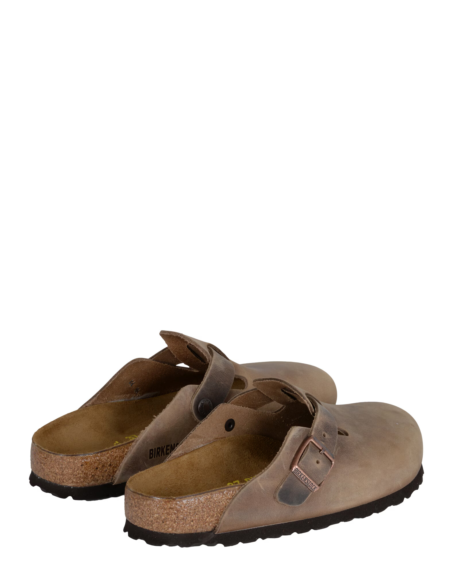 BIRKENSTOCK Nizki natikači 'Boston' rjava / svetlo rjava - Pepit.si