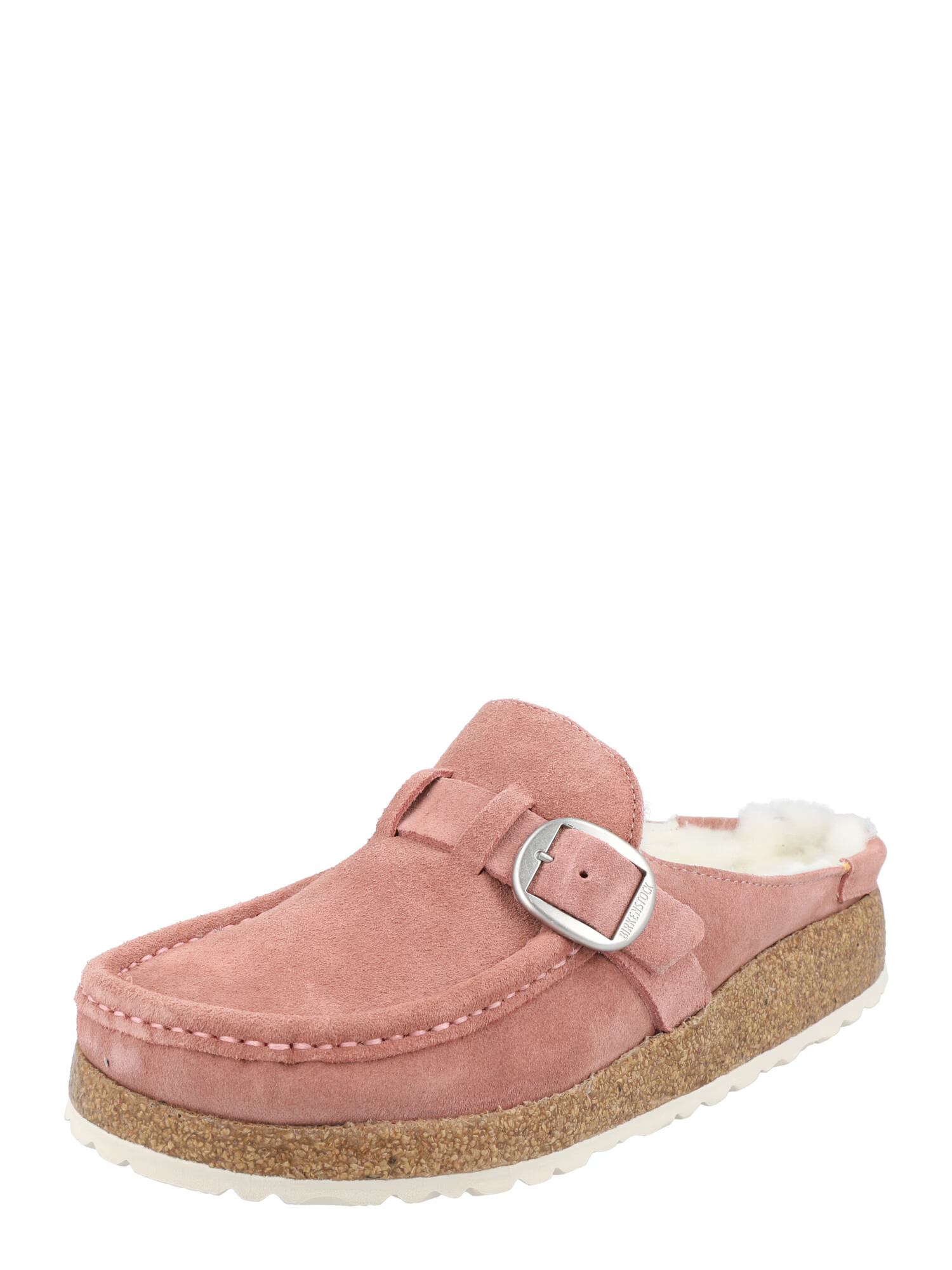 BIRKENSTOCK Nizki natikači 'Buckley Shearling' staro roza - Pepit.si