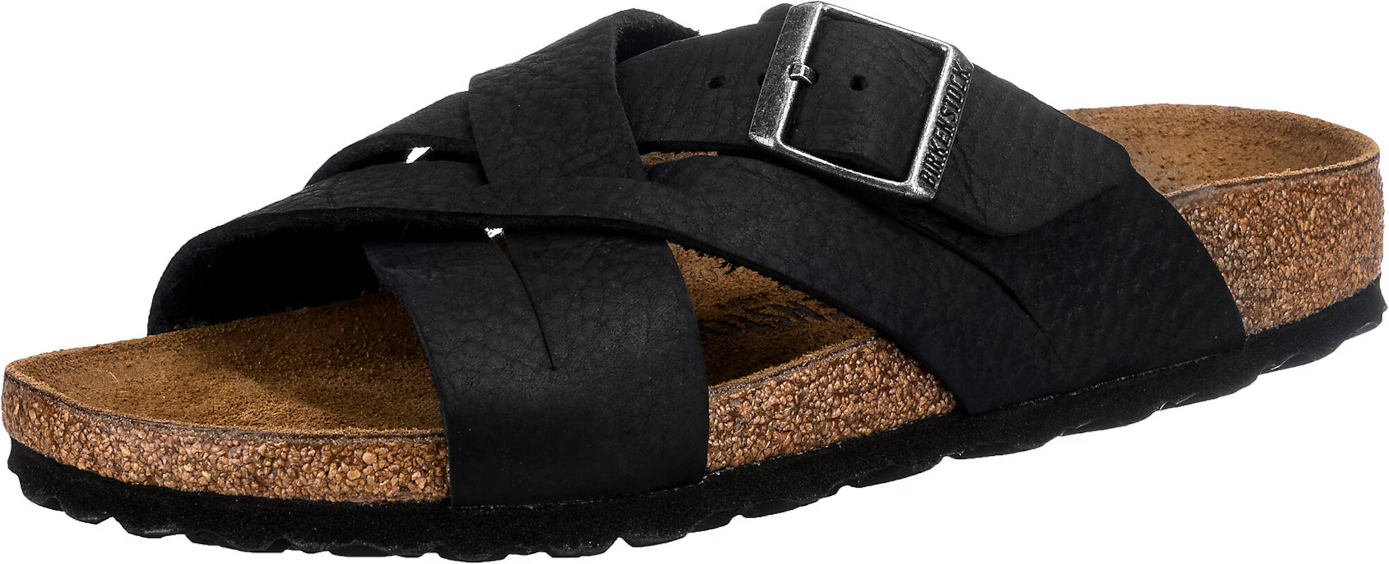 BIRKENSTOCK Nizki natikači črna - Pepit.si