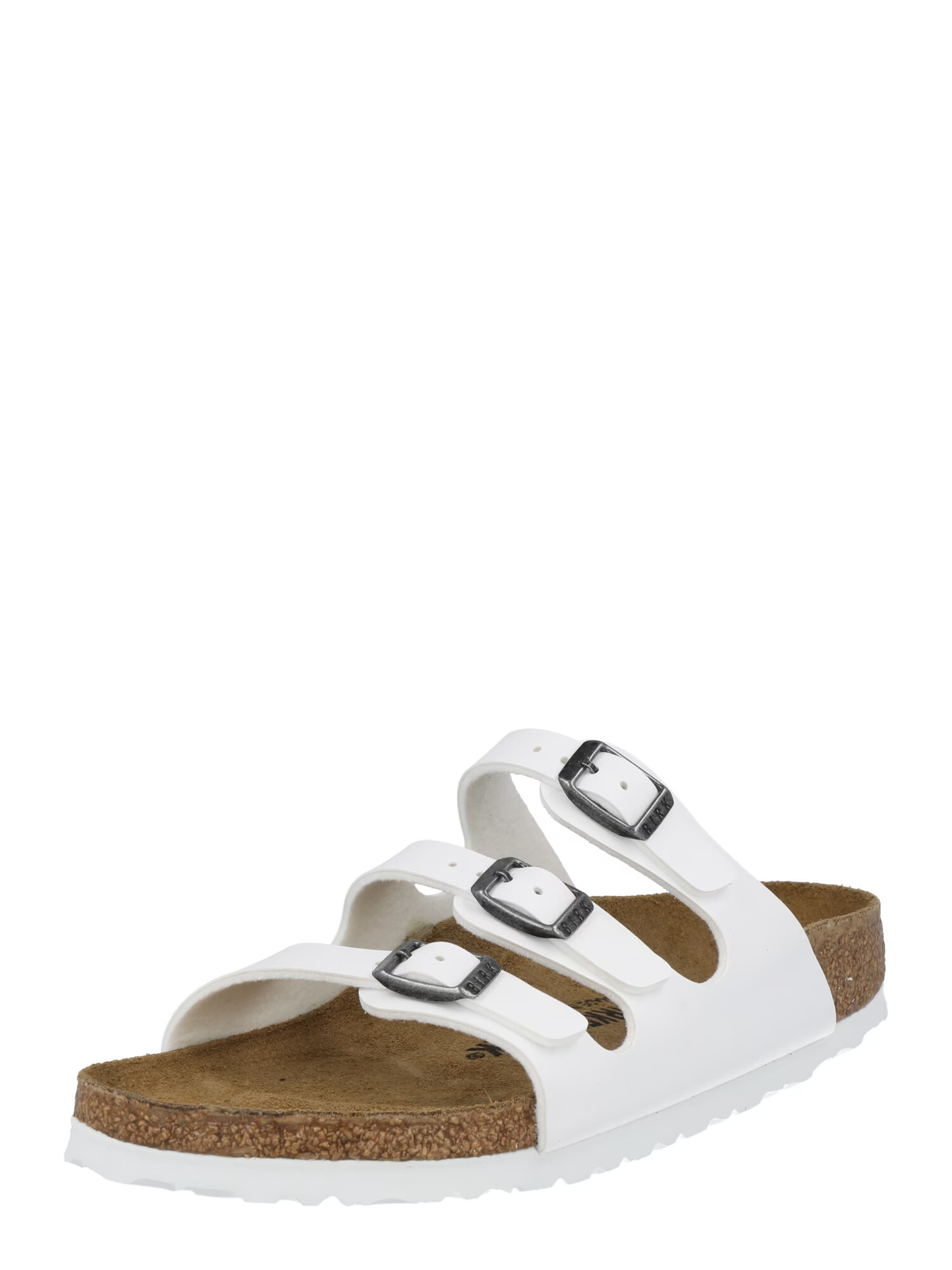 BIRKENSTOCK Nizki natikači 'FLORIDA' bela - Pepit.si