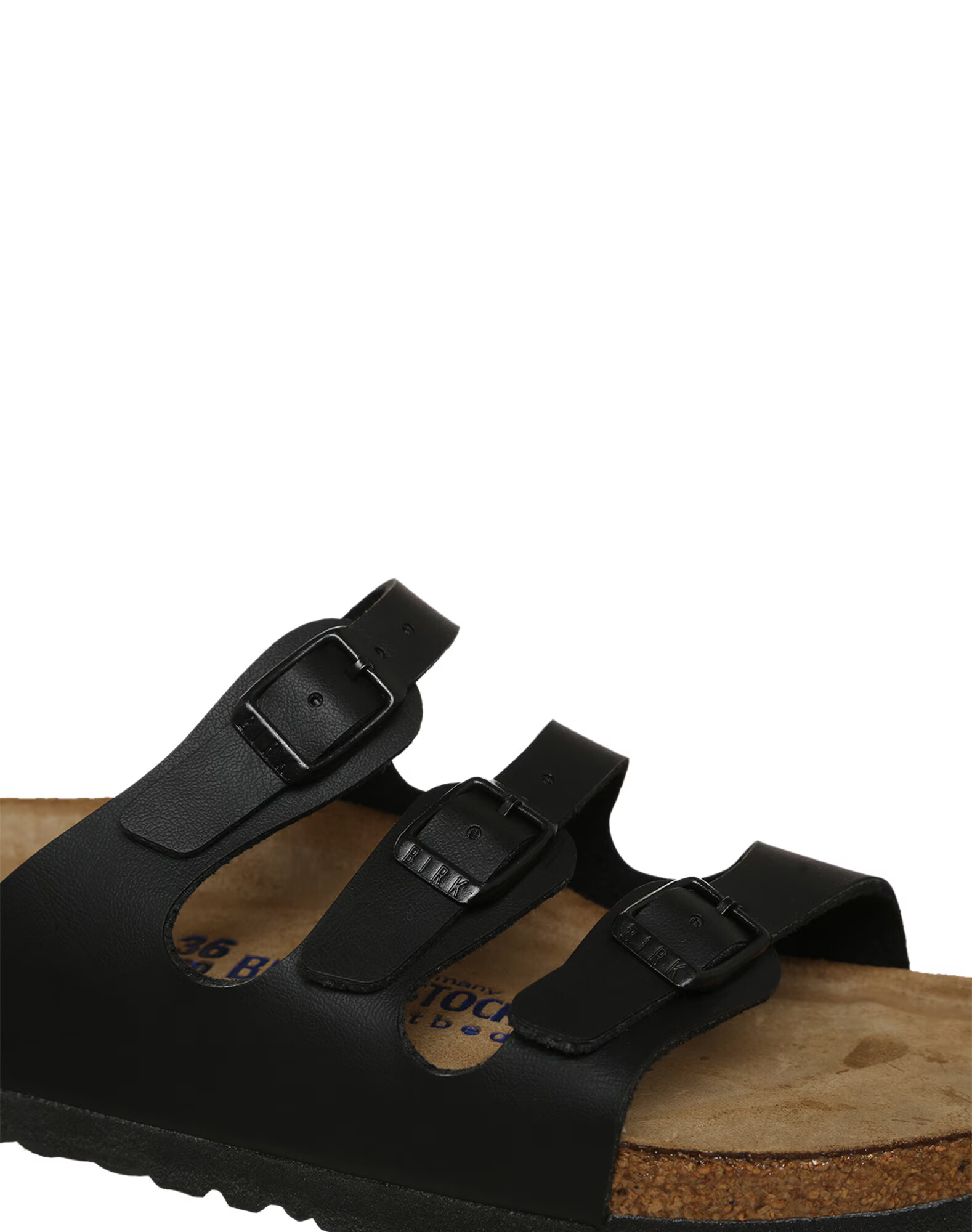 BIRKENSTOCK Nizki natikači 'Florida' črna - Pepit.si