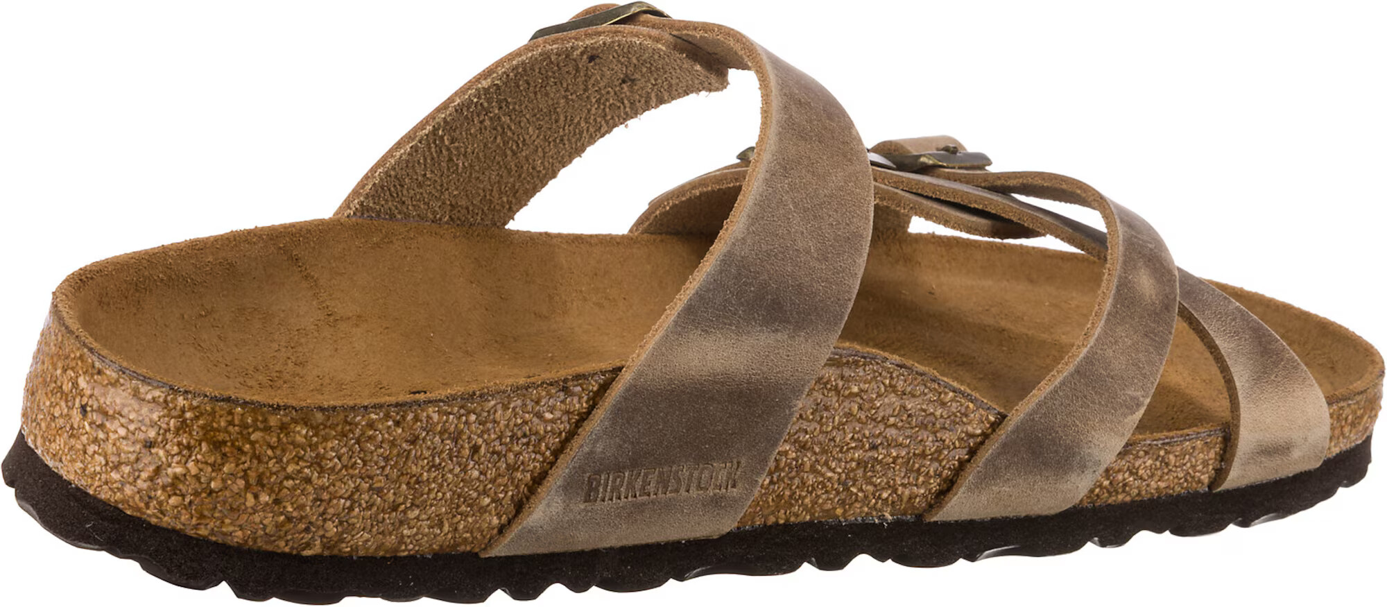 BIRKENSTOCK Nizki natikači 'Franca' rjava - Pepit.si